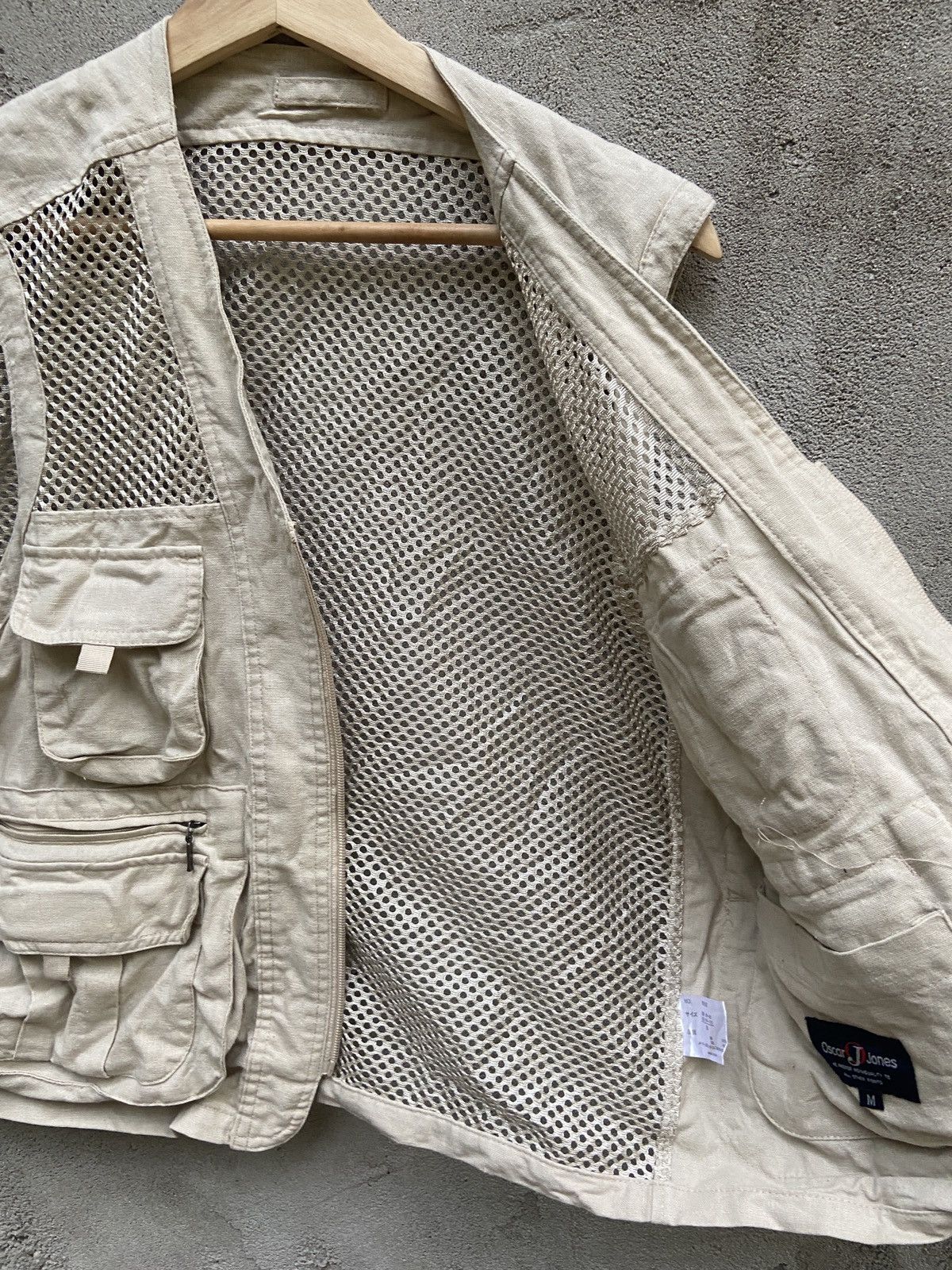 Japanese Brand Oscar Jones Multipocket Tactical Vest Size US M / EU 48-50 / 2 - 4 Thumbnail