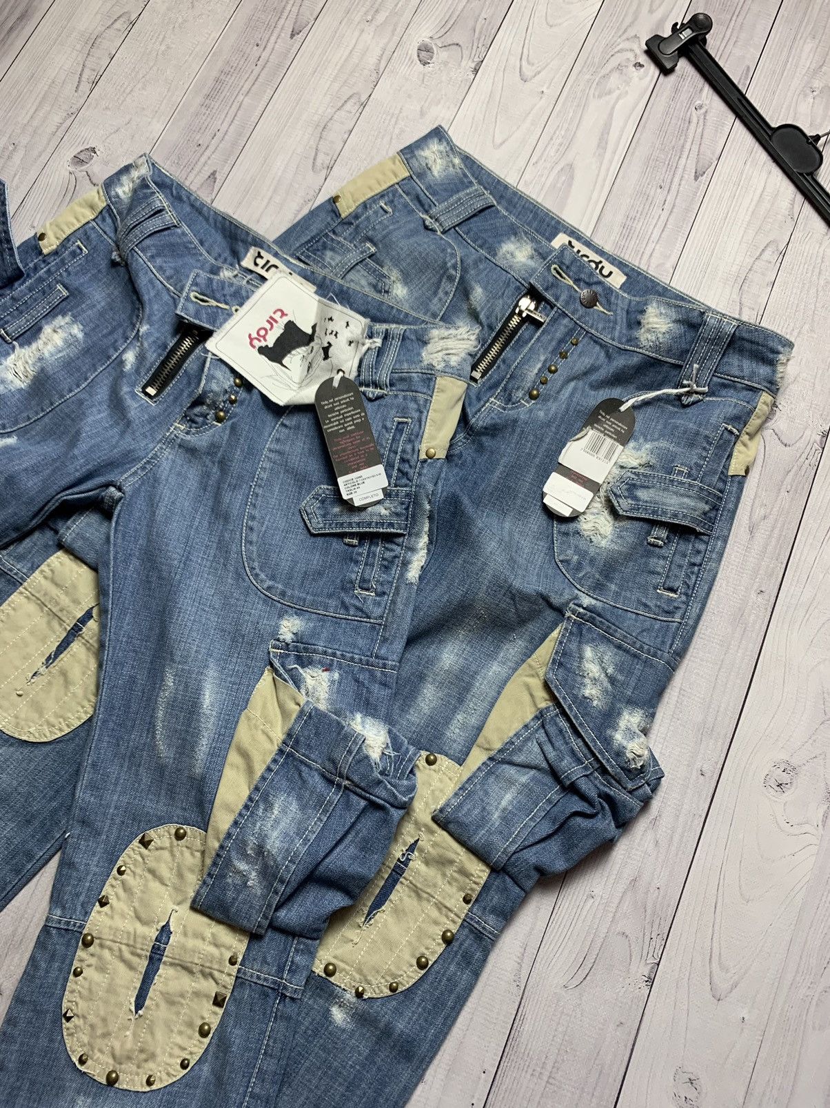 Japanese Brand × Vintage Vintage Radley denim multi pocket rare distressed size 32 Size US 32 / EU 48 - 9 Thumbnail