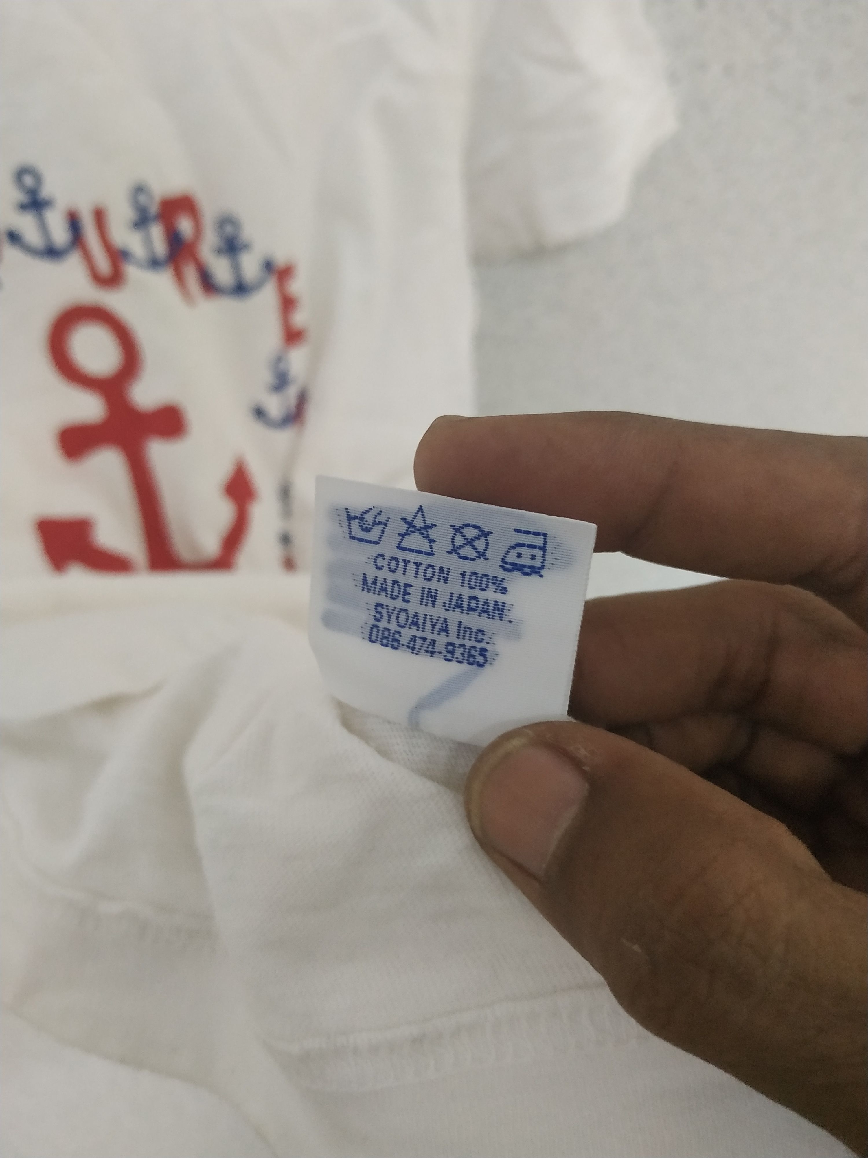 Japanese Brand × Pure Blue Japan Pure Blue Japan Short Sleeve T-shirt Made in Japan Size US M / EU 48-50 / 2 - 5 Thumbnail