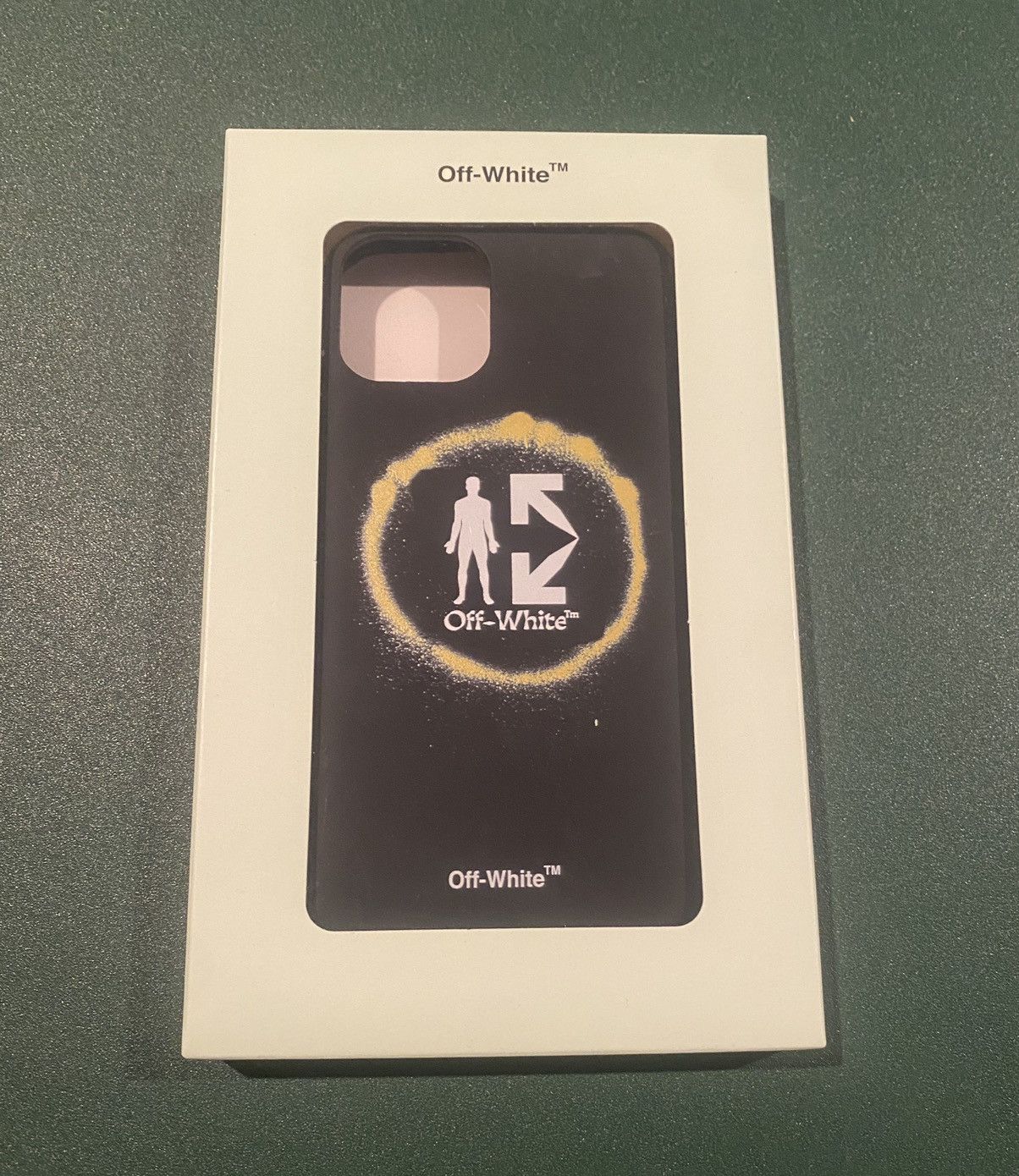 Off-White Off-White Spray Half Man Logo Iphone 11 Pro Case Size ONE SIZE - 2 Thumbnail