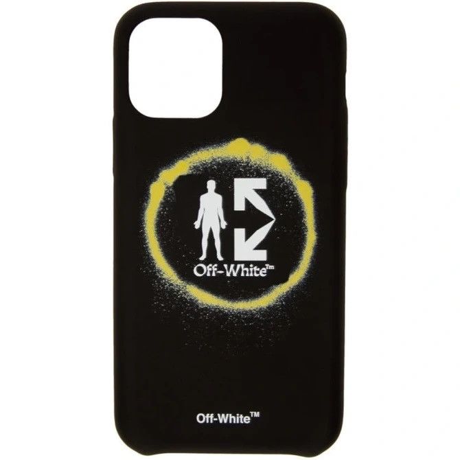 Off-White Off-White Spray Half Man Logo Iphone 11 Pro Case Size ONE SIZE - 1 Thumbnail