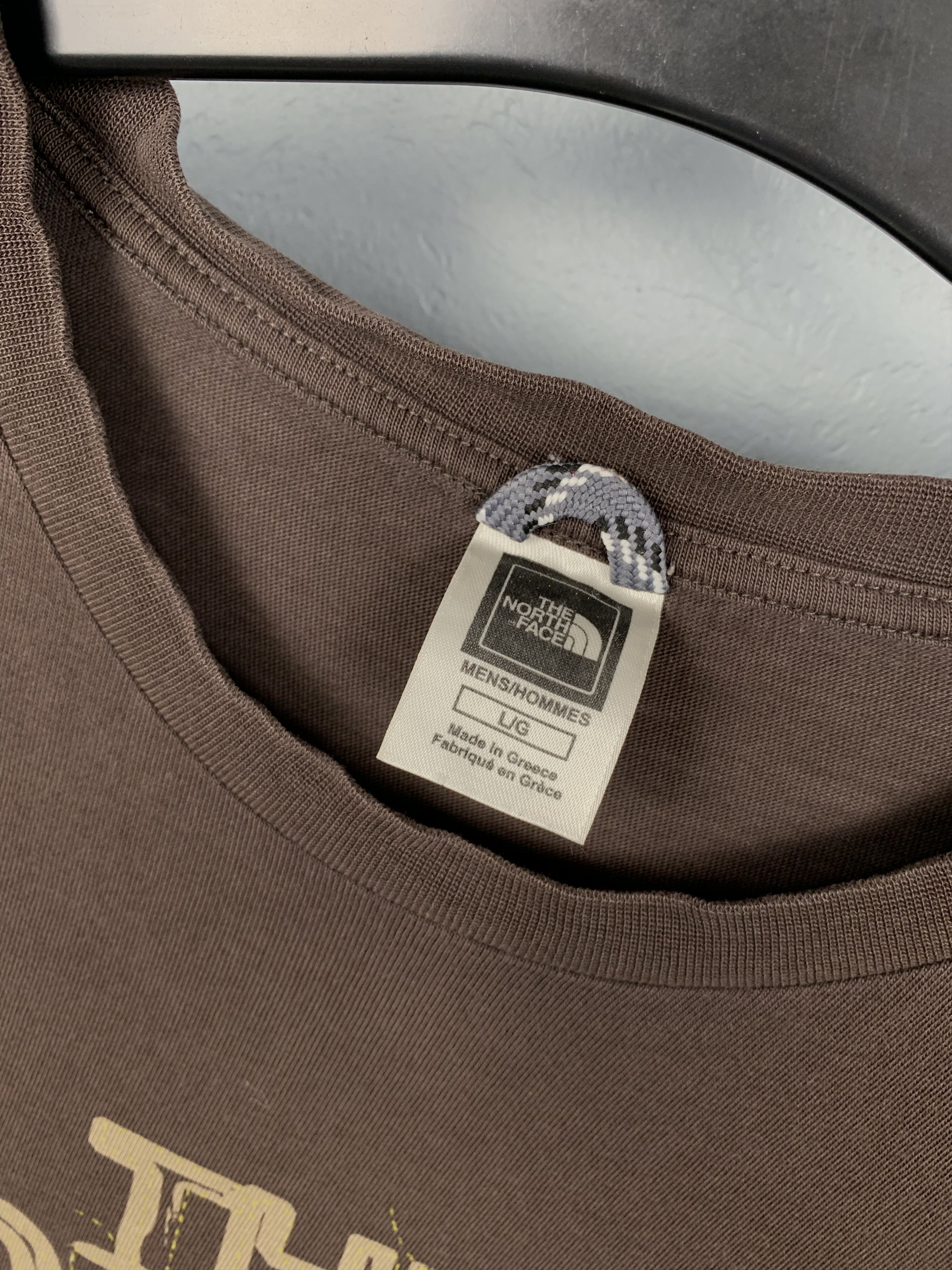 The North Face The North Face Vintage Mens Brown T-Shirt Tee Size US L / EU 52-54 / 3 - 3 Thumbnail