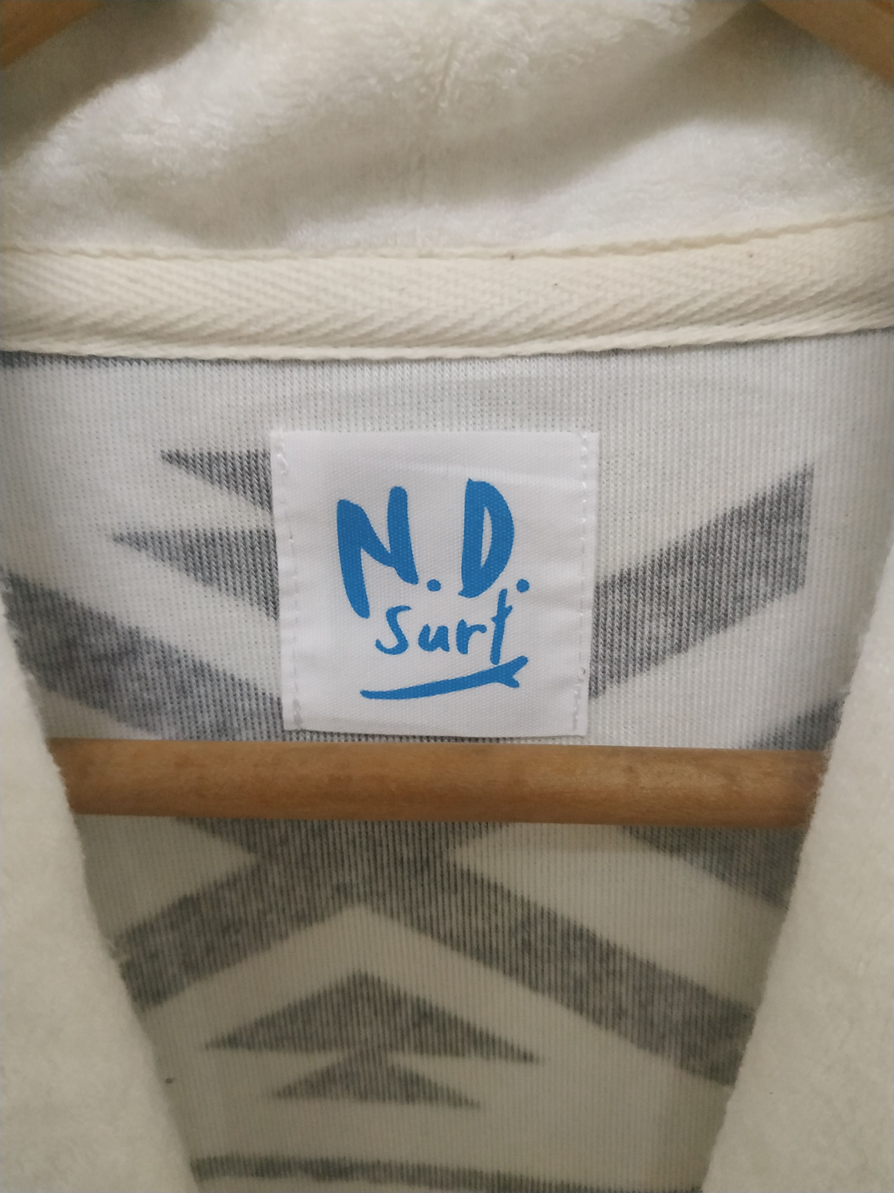 Japanese Brand N.D Surf Shawl Collar Fleece Cardigan Size US M / EU 48-50 / 2 - 4 Thumbnail