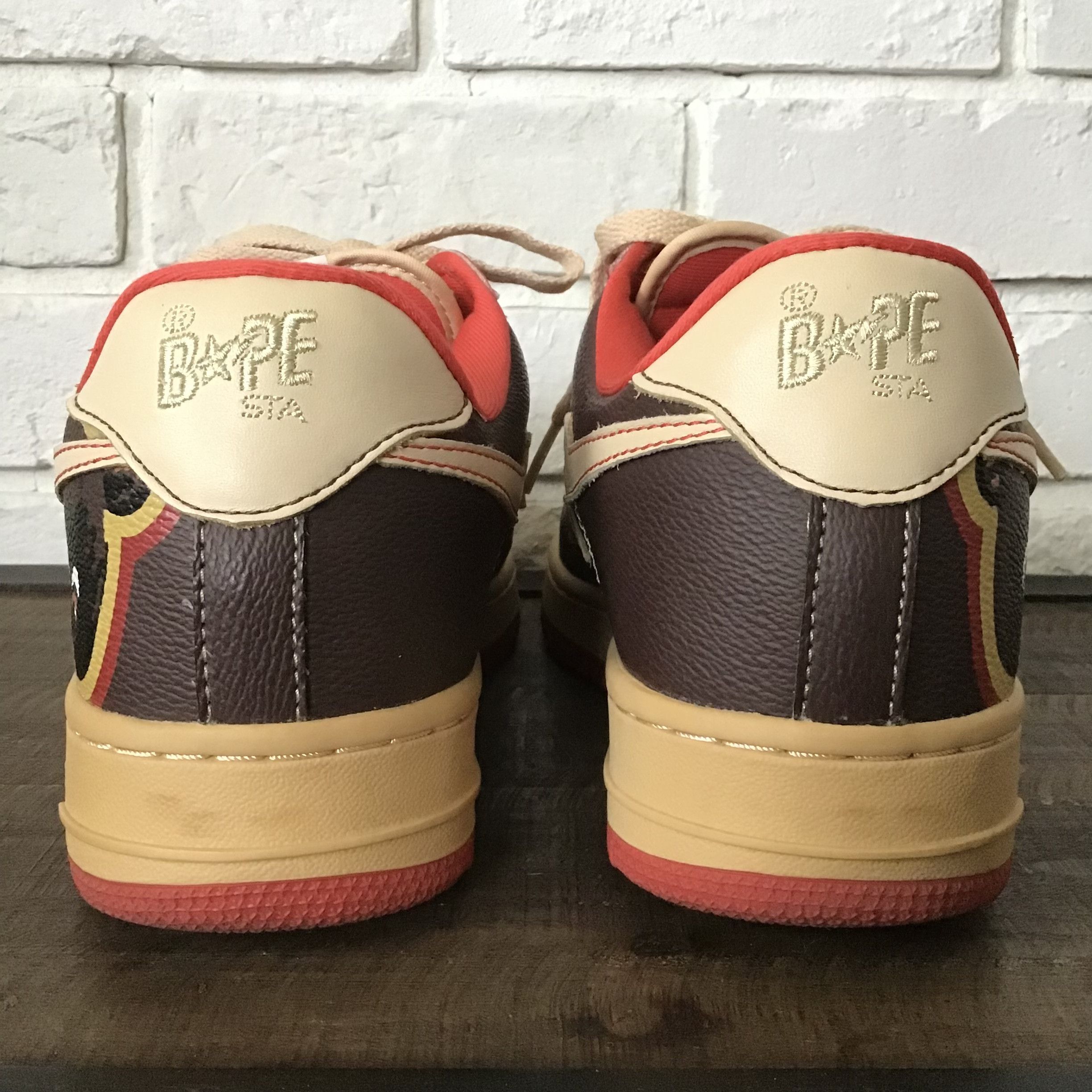 Bape × Kanye West × Nigo 2007 Kanye West College Dropout BAPE STA Sneakers NIGO APE Size US 9.5 / EU 42-43 - 5 Thumbnail