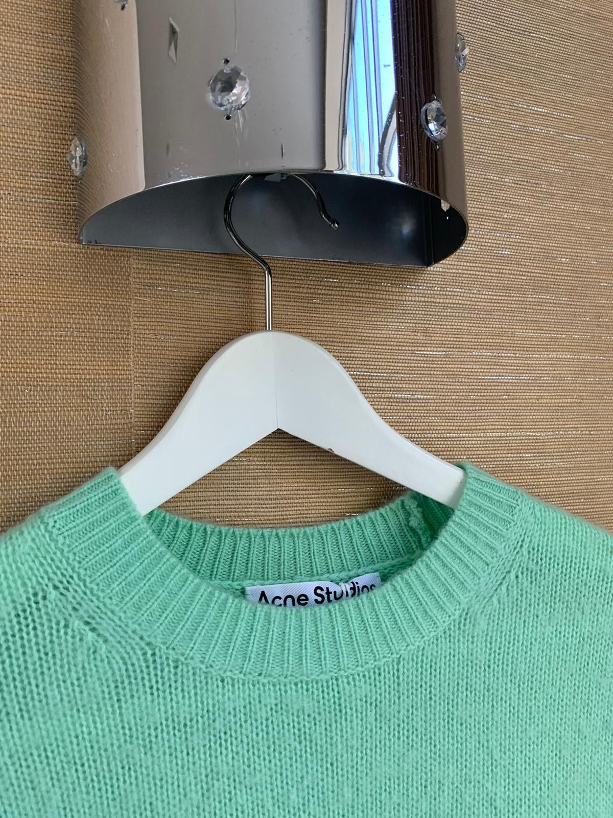 Acne Studios Peele Cashmere Knit in Green Size US S / EU 44-46 / 1 - 10 Thumbnail