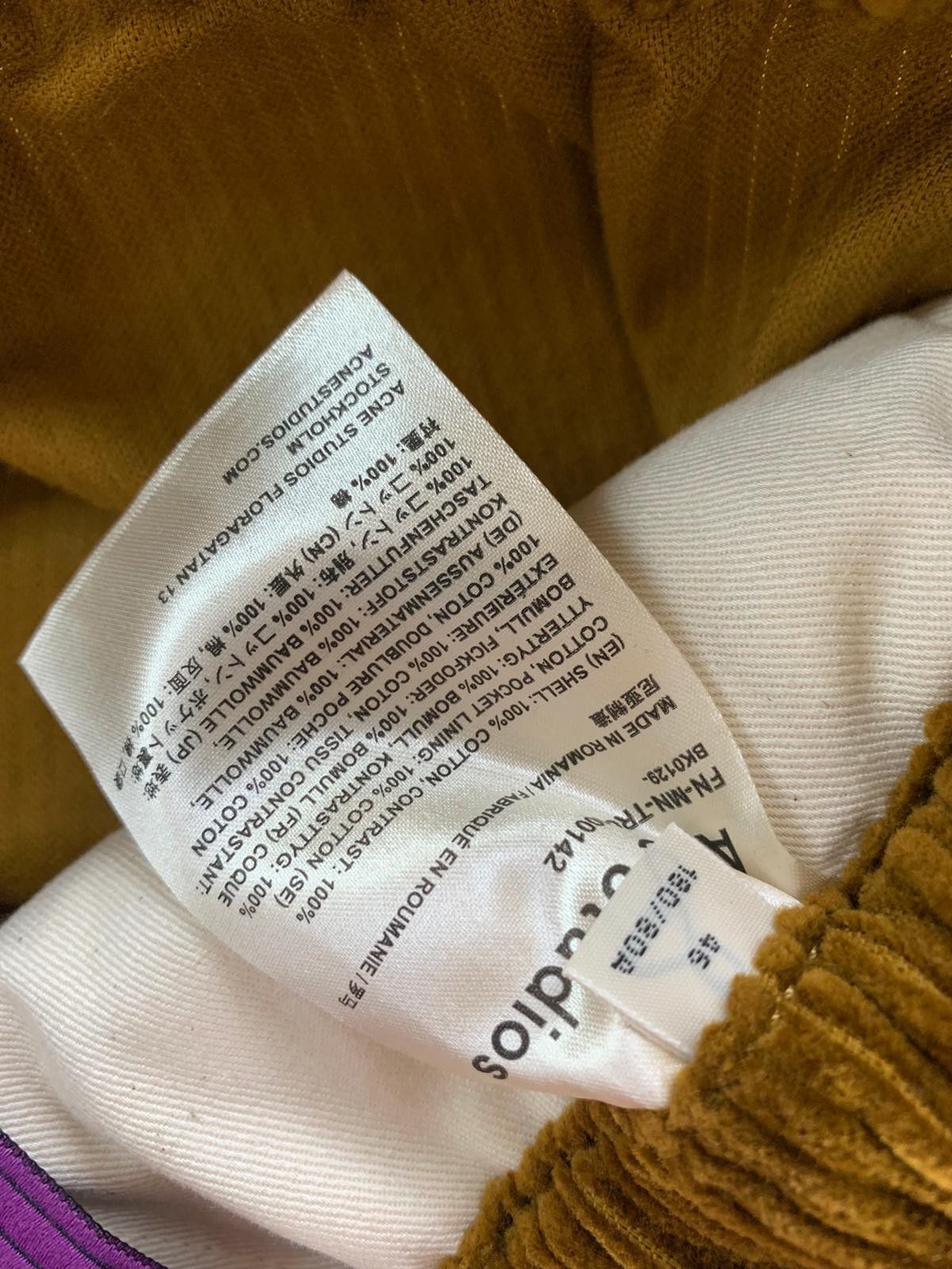 Acne Studios FN-MN-TROU000142 in Brown Size US 30 / EU 46 - 11 Thumbnail