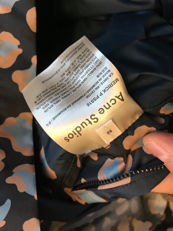 Acne Studios Merrick P PSS16 in Blue Size US L / EU 52-54 / 3 - 14 Thumbnail