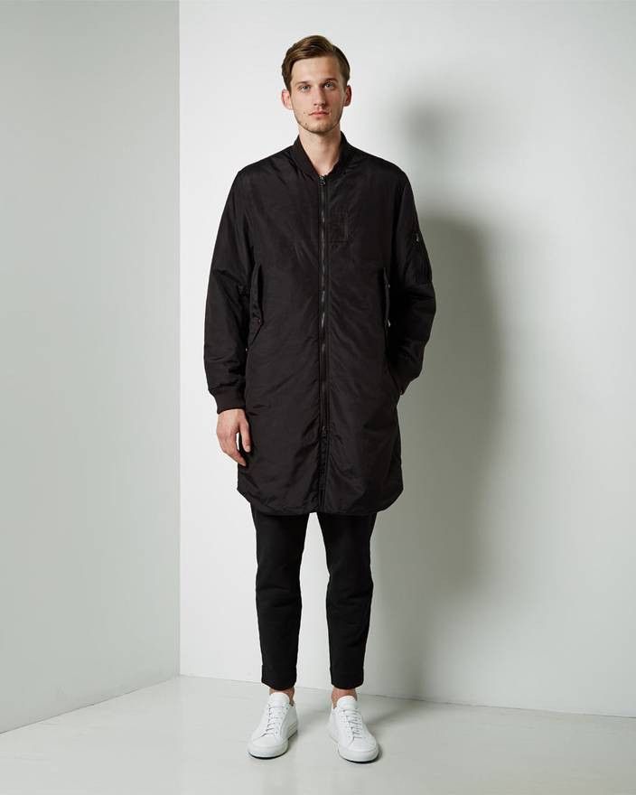 Acne Studios Vince Light Dark Grey / Black Parka Size US M / EU 48-50 / 2 - 3 Thumbnail