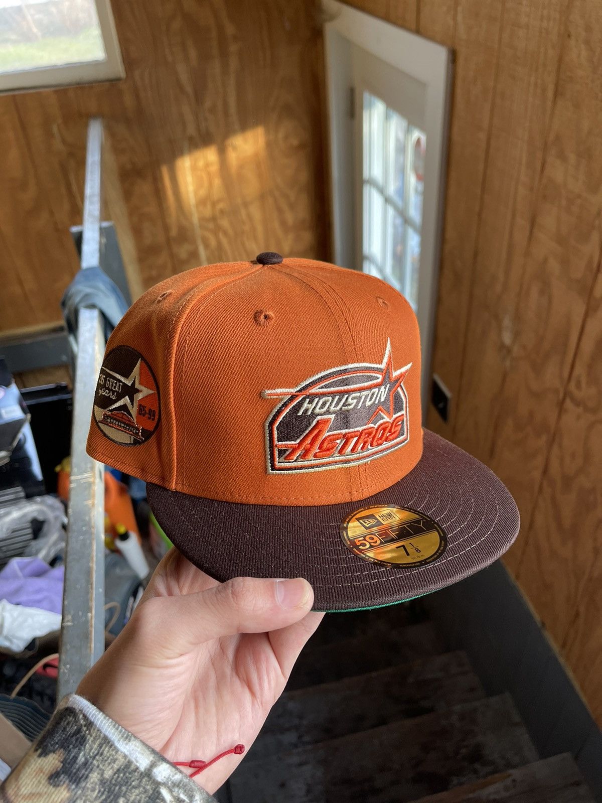 New Era houston astros fall pack two tone fitted green uv size 7 1/8 Size ONE SIZE - 1 Thumbnail