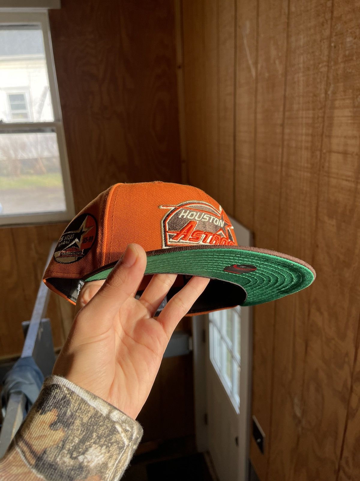 New Era houston astros fall pack two tone fitted green uv size 7 1/8 Size ONE SIZE - 3 Thumbnail