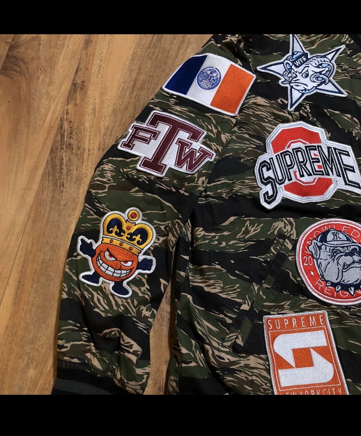 Supreme Supreme NCAA 2007 Tiger Camo Varsity Size US M / EU 48-50 / 2 - 4 Thumbnail