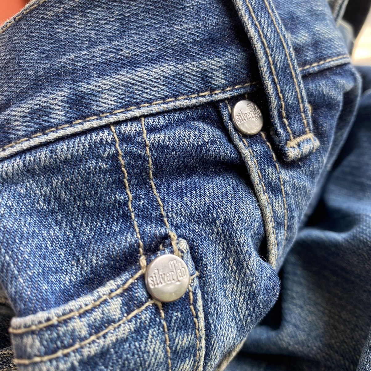 Levi's Vintage 1997 Levi’s Silvertab Blue Denim Loose Jeans Size US 32 / EU 48 - 7 Thumbnail