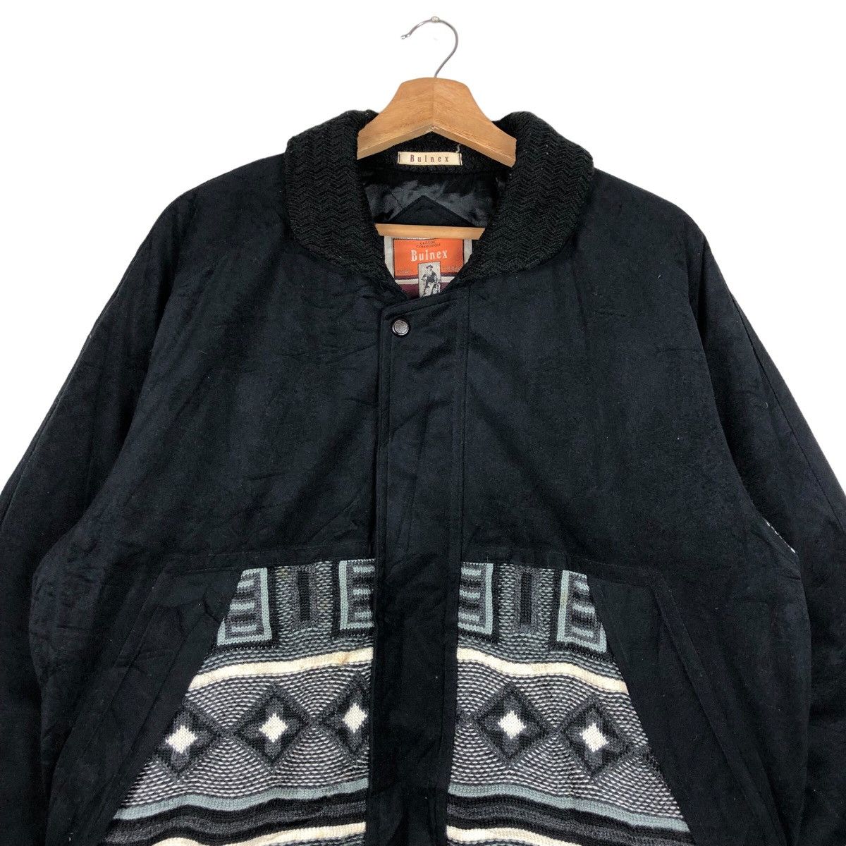 Japanese Brand Vintage 80/90s Bulnex Japan Novajo Native Tribal Jacket Size US L / EU 52-54 / 3 - 2 Thumbnail