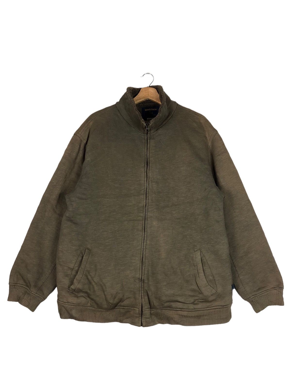 Woolrich Woolen Mills Vintage Woolrich Sherpa Lined Kanye Style Trashed Jacket Size US L / EU 52-54 / 3 - 1 Thumbnail