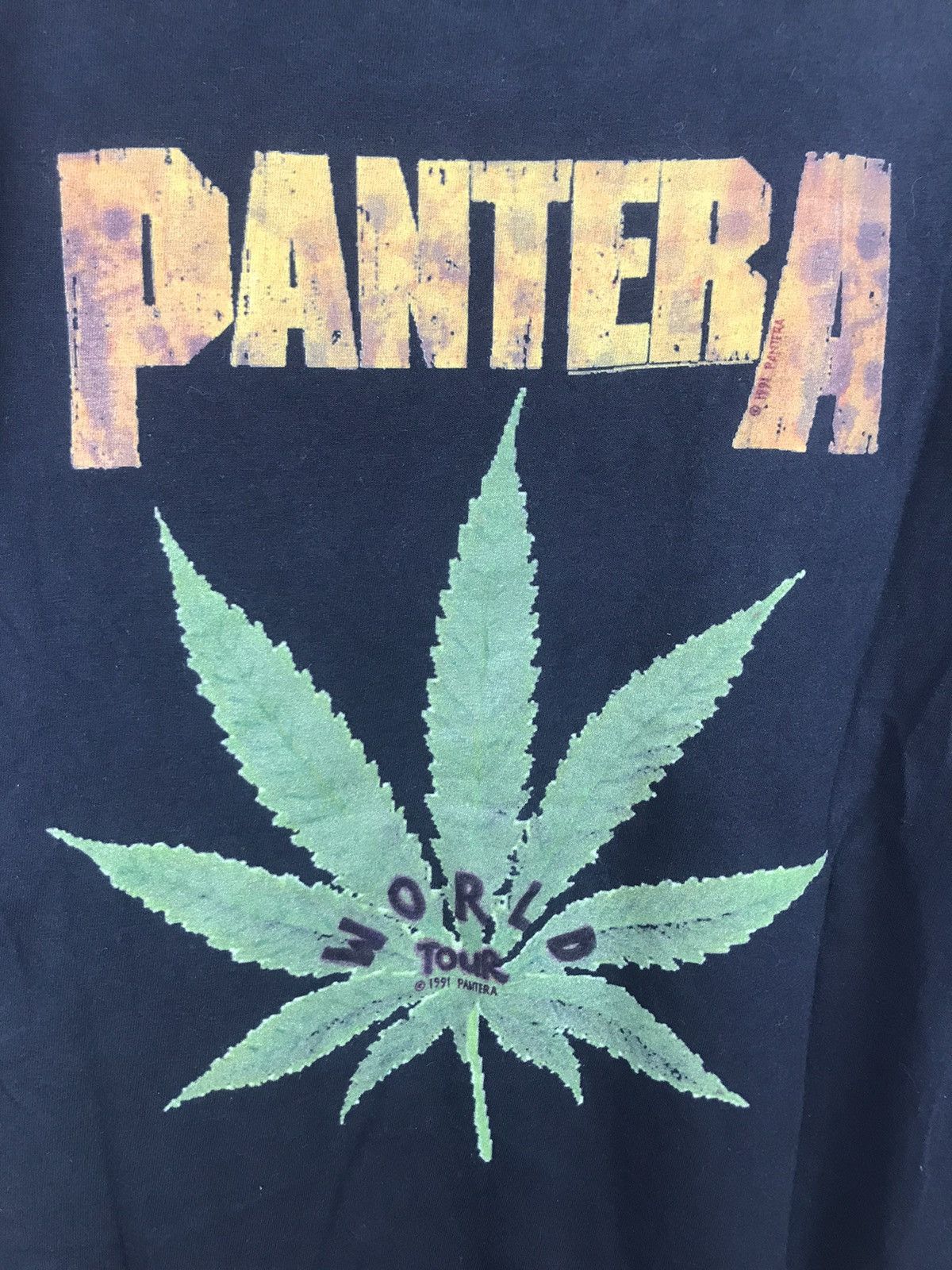 Band Tees × Vintage Pantera World Tour 1991 Adult XL Size Size US XL / EU 56 / 4 - 4 Thumbnail