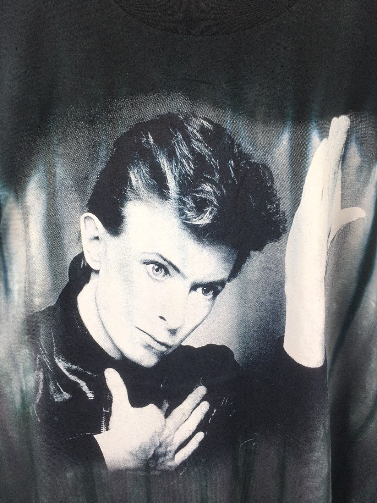 Band Tees Vintage David Bowie Liqiud Blue Size US XXL / EU 58 / 5 - 2 Thumbnail