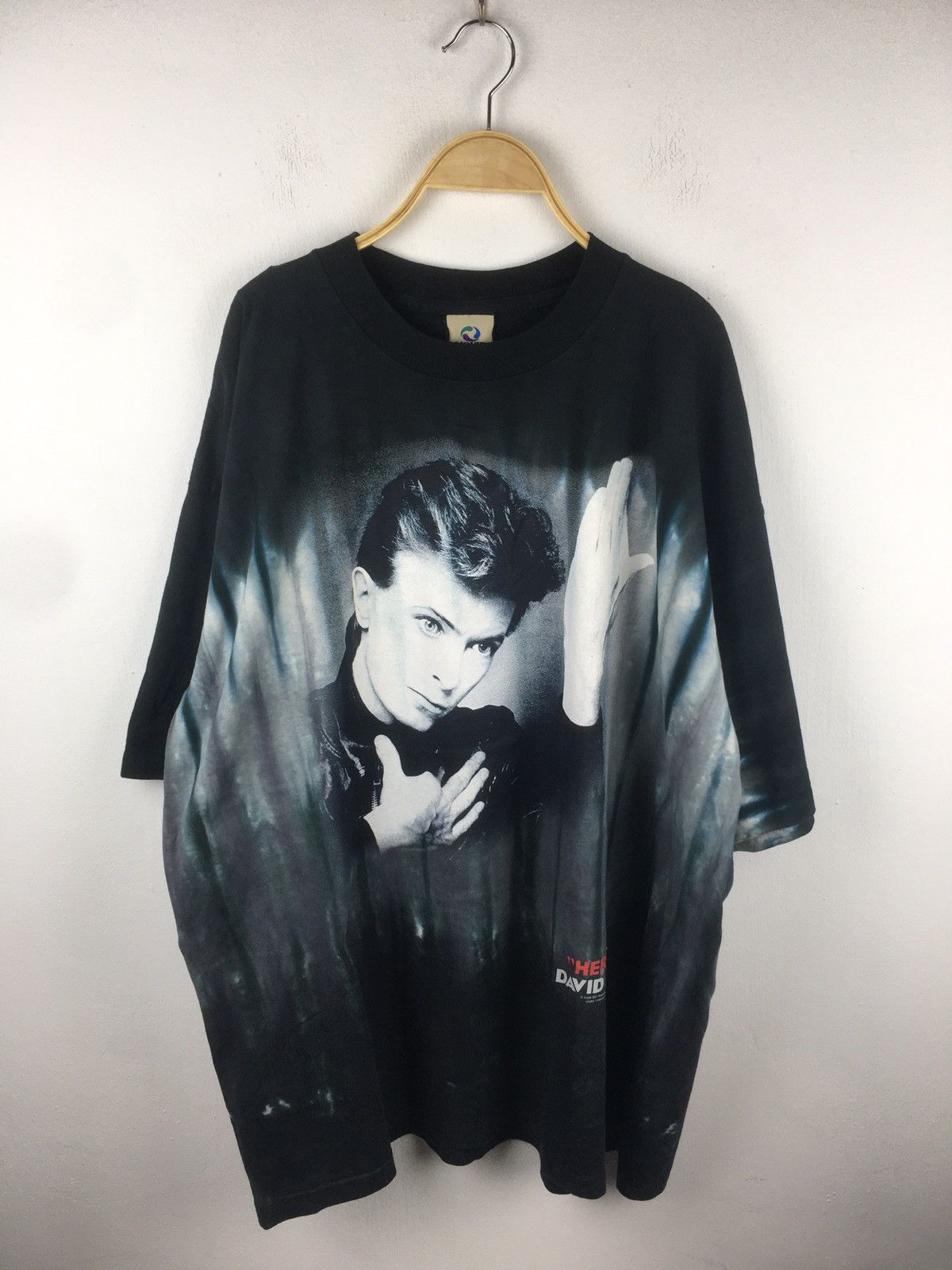 Band Tees Vintage David Bowie Liqiud Blue Size US XXL / EU 58 / 5 - 1 Thumbnail