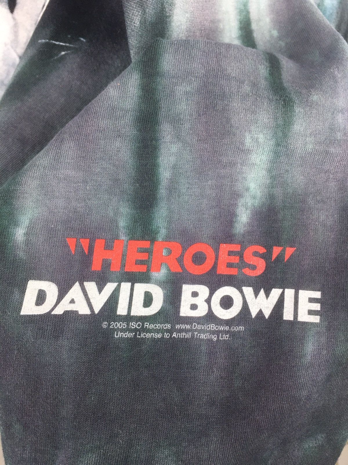 Band Tees Vintage David Bowie Liqiud Blue Size US XXL / EU 58 / 5 - 3 Thumbnail