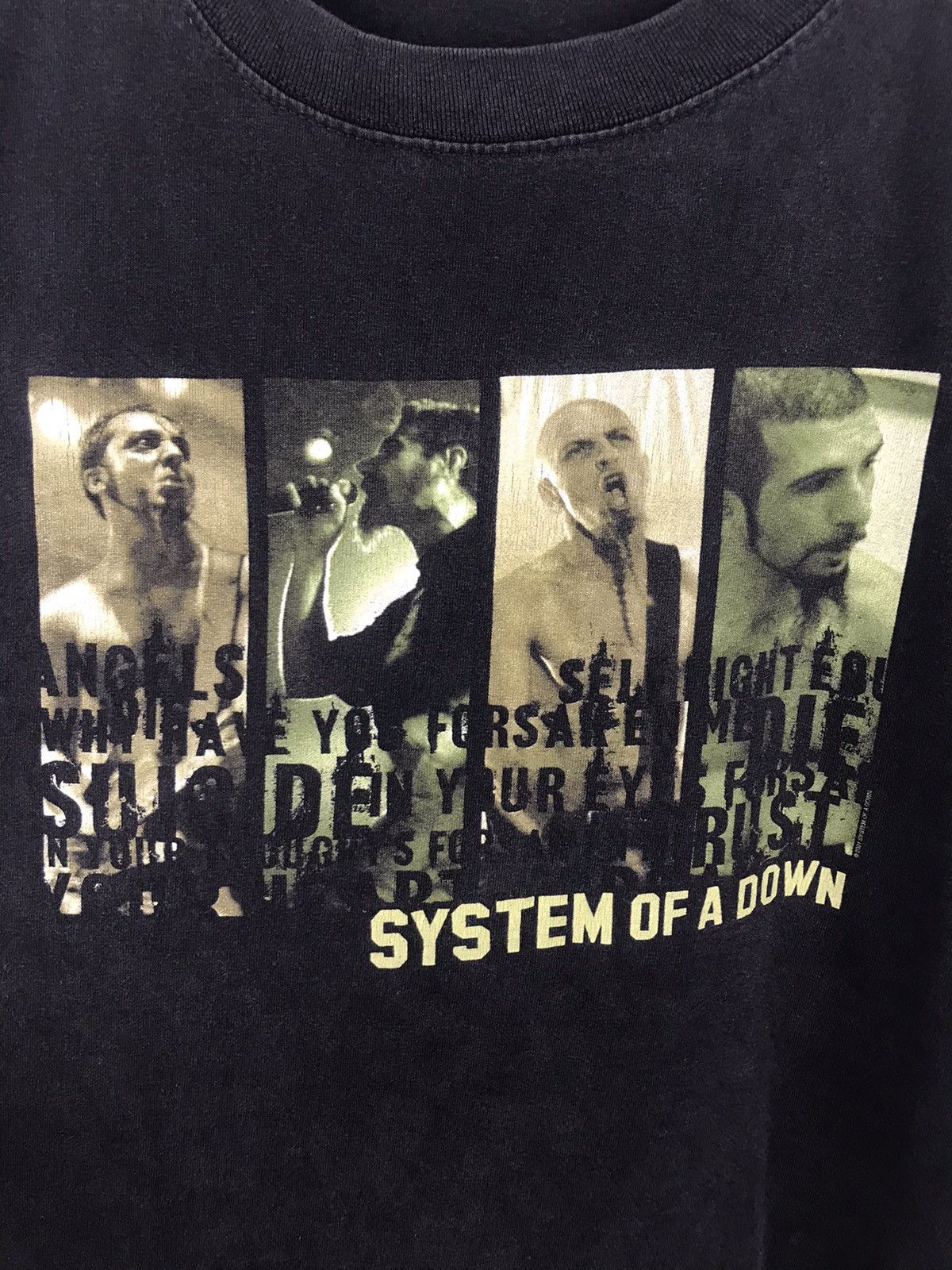 Band Tees × Vintage Vintage System Of A Down Size US XXL / EU 58 / 5 - 3 Thumbnail
