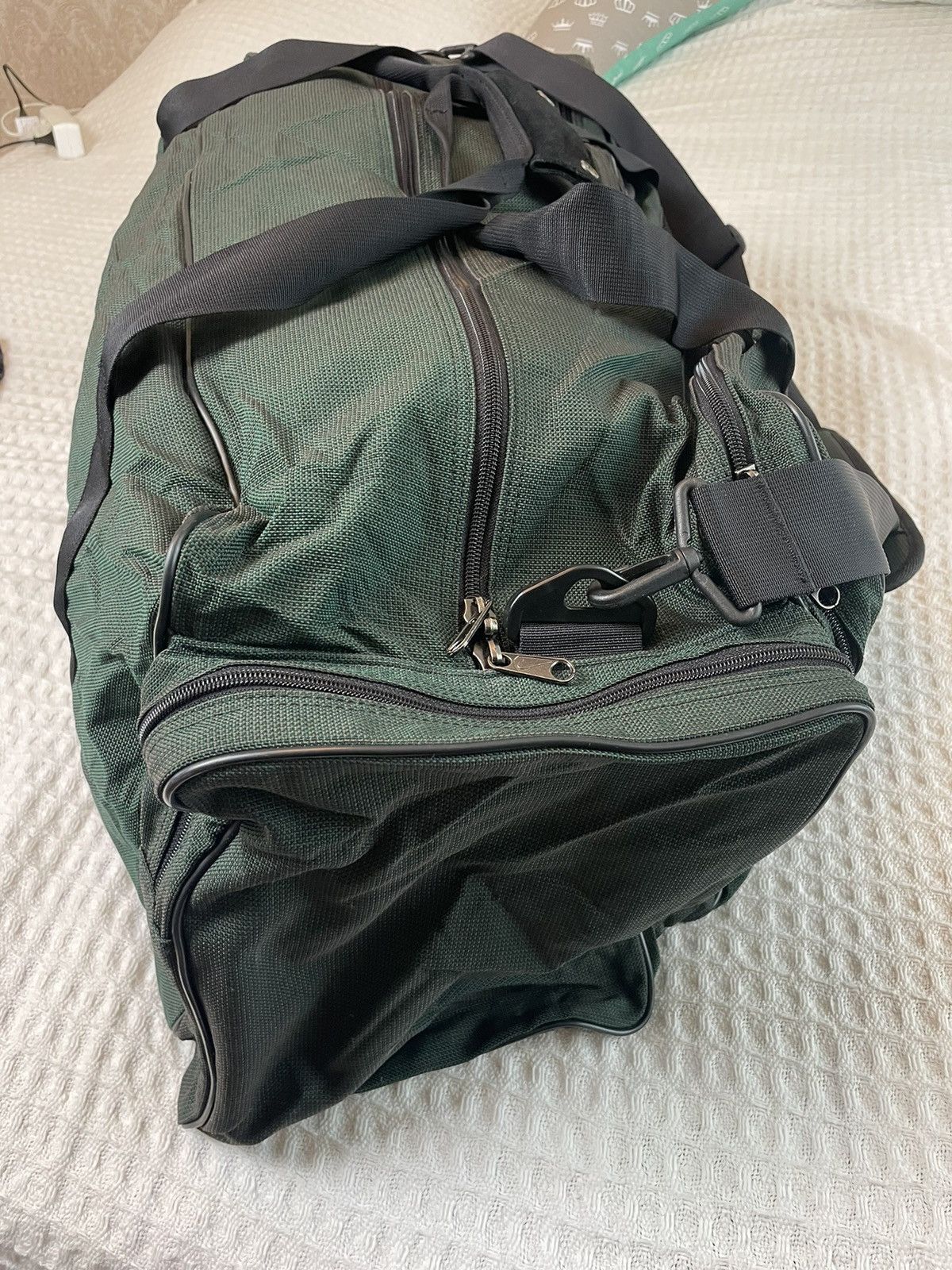 Nike × Vintage Vintage Nike Big Swoosh Travel Bag Y2K Size ONE SIZE - 2 Thumbnail