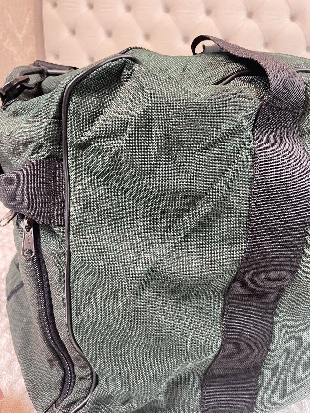 Nike × Vintage Vintage Nike Big Swoosh Travel Bag Y2K Size ONE SIZE - 4 Thumbnail