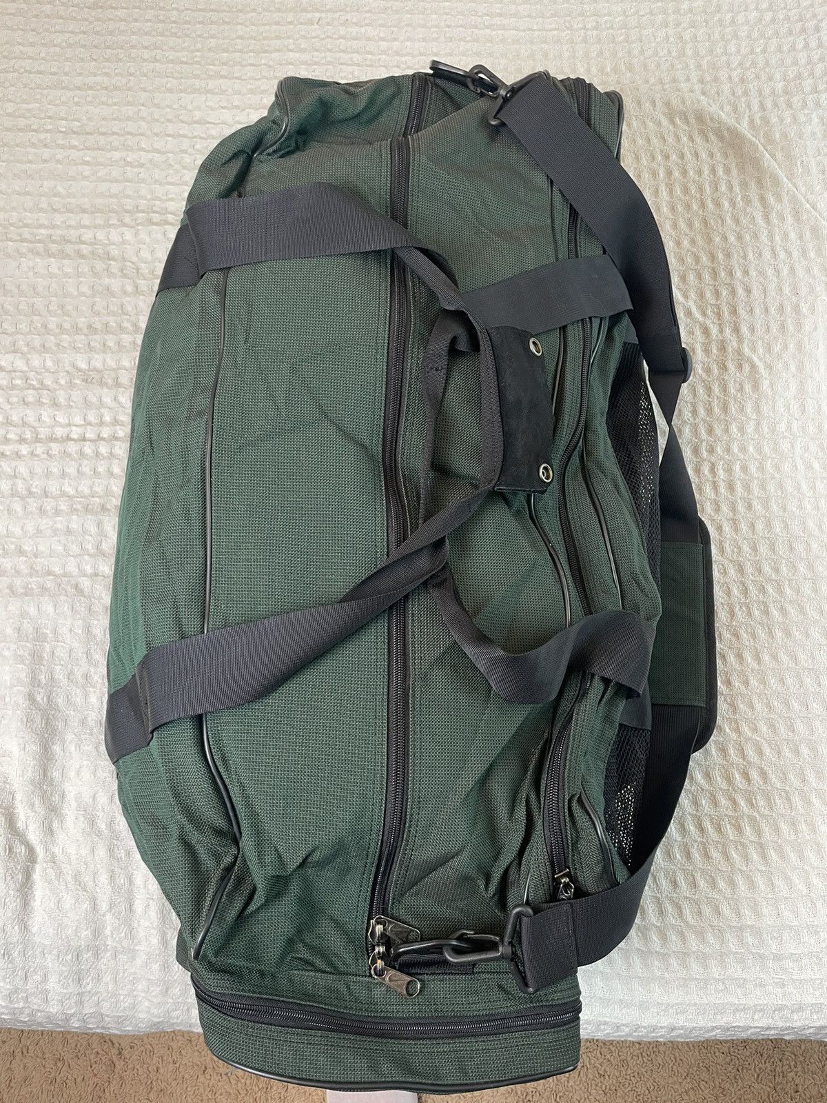 Nike × Vintage Vintage Nike Big Swoosh Travel Bag Y2K Size ONE SIZE - 5 Thumbnail
