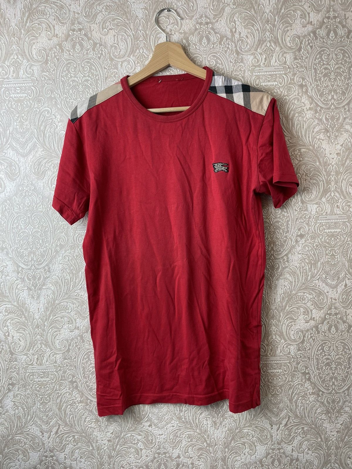 Burberry Burberry Nova Check Shoulder Patch tshirt Size US M / EU 48-50 / 2 - 1 Thumbnail