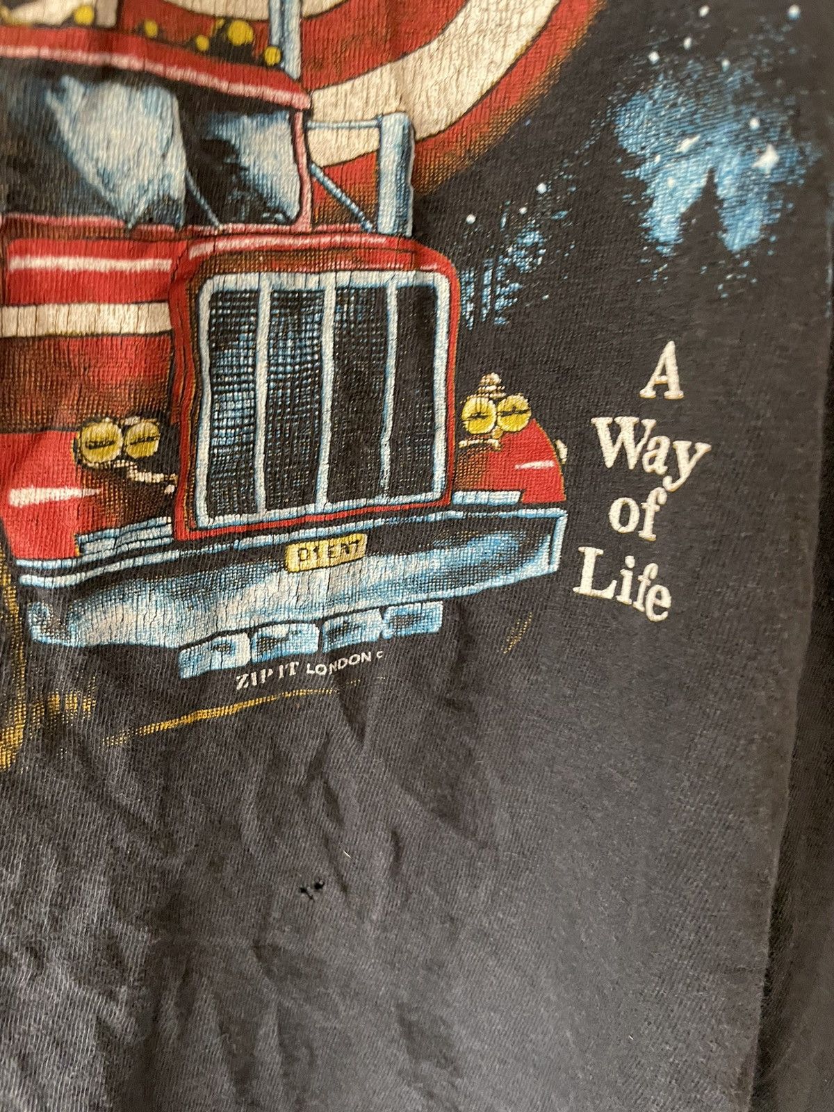 Vintage Vintage eagle truckers T-shirt 3d emblem Size US L / EU 52-54 / 3 - 3 Thumbnail