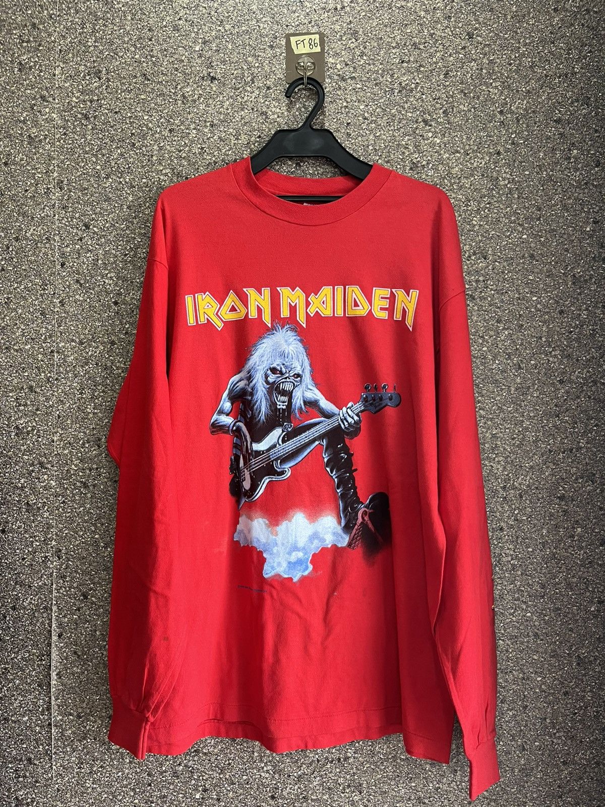 Band Tees × Vintage Iron maiden ft86 Size US L / EU 52-54 / 3 - 1 Thumbnail