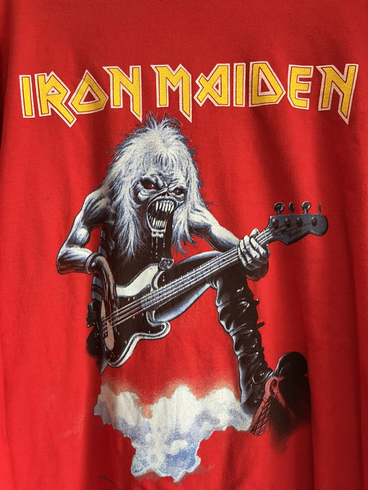 Band Tees × Vintage Iron maiden ft86 Size US L / EU 52-54 / 3 - 2 Thumbnail
