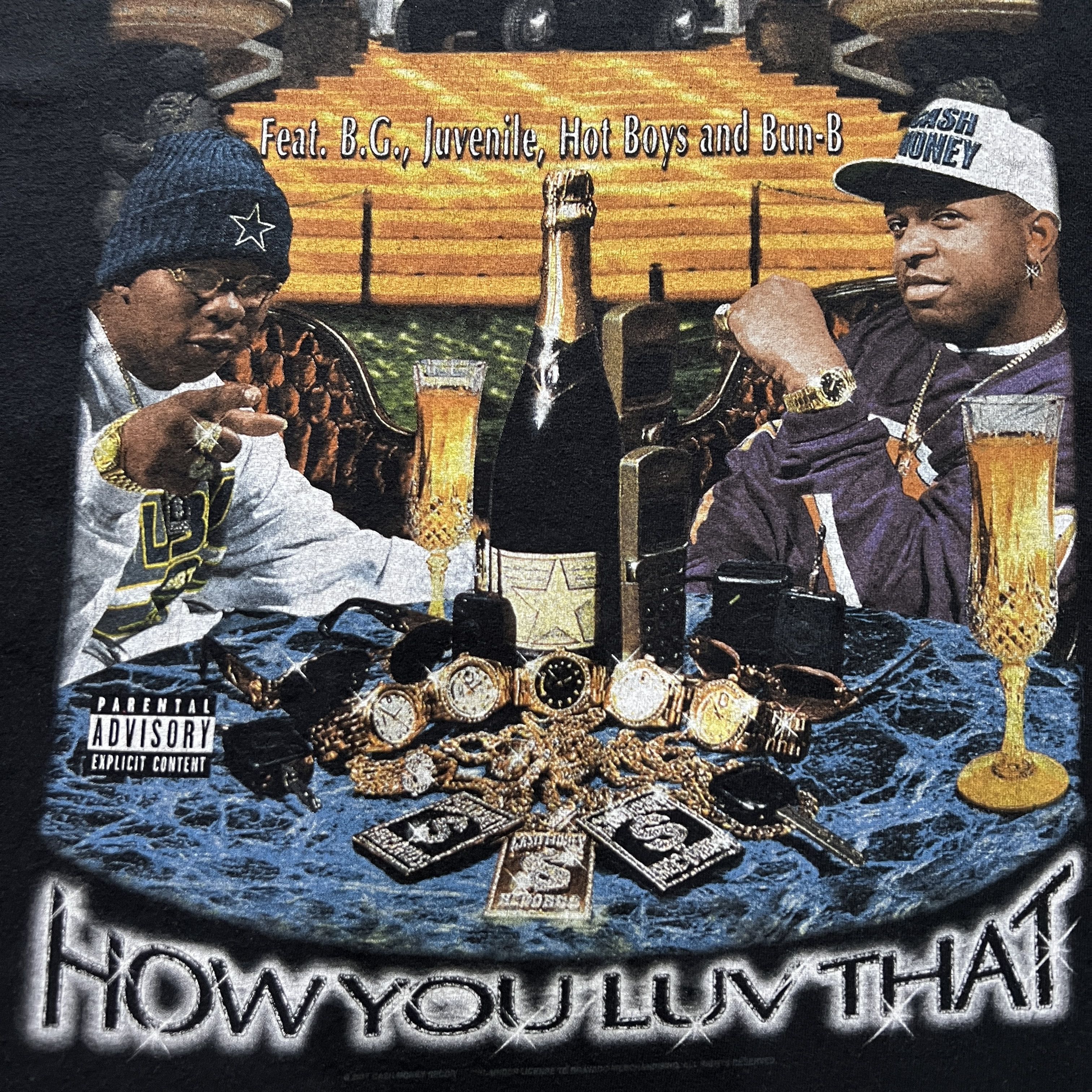Band Tees × Rap Tees Big Tymers Duo Cash money records Promo Tee Hiphop Size US L / EU 52-54 / 3 - 4 Thumbnail