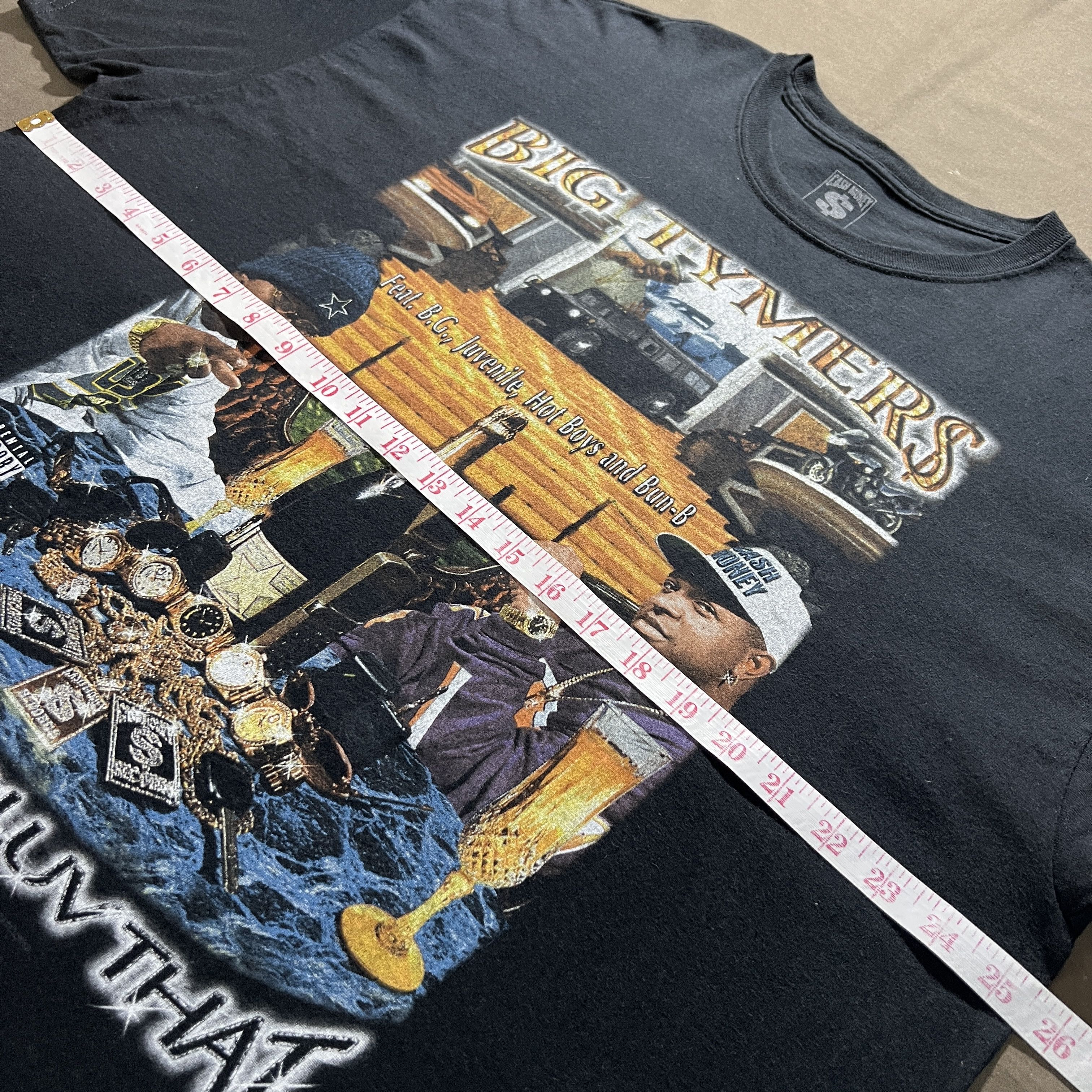 Band Tees × Rap Tees Big Tymers Duo Cash money records Promo Tee Hiphop Size US L / EU 52-54 / 3 - 8 Thumbnail