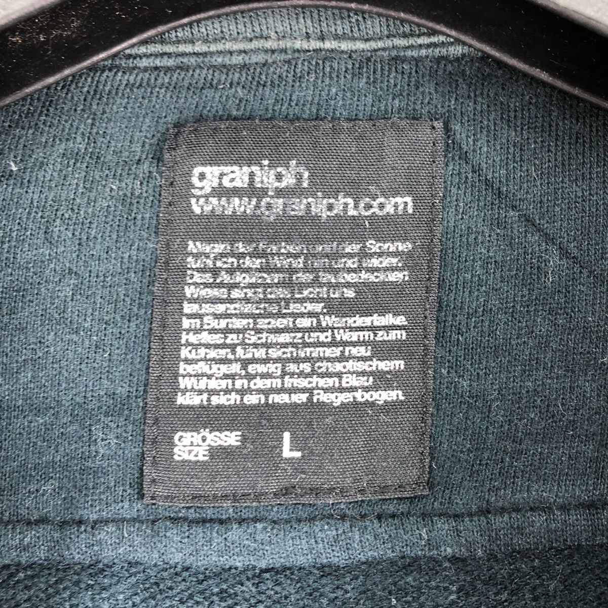 Japanese Brand Vintage Double Collar Cotton Jacket Zipper by Graniph Size US S / EU 44-46 / 1 - 13 Thumbnail
