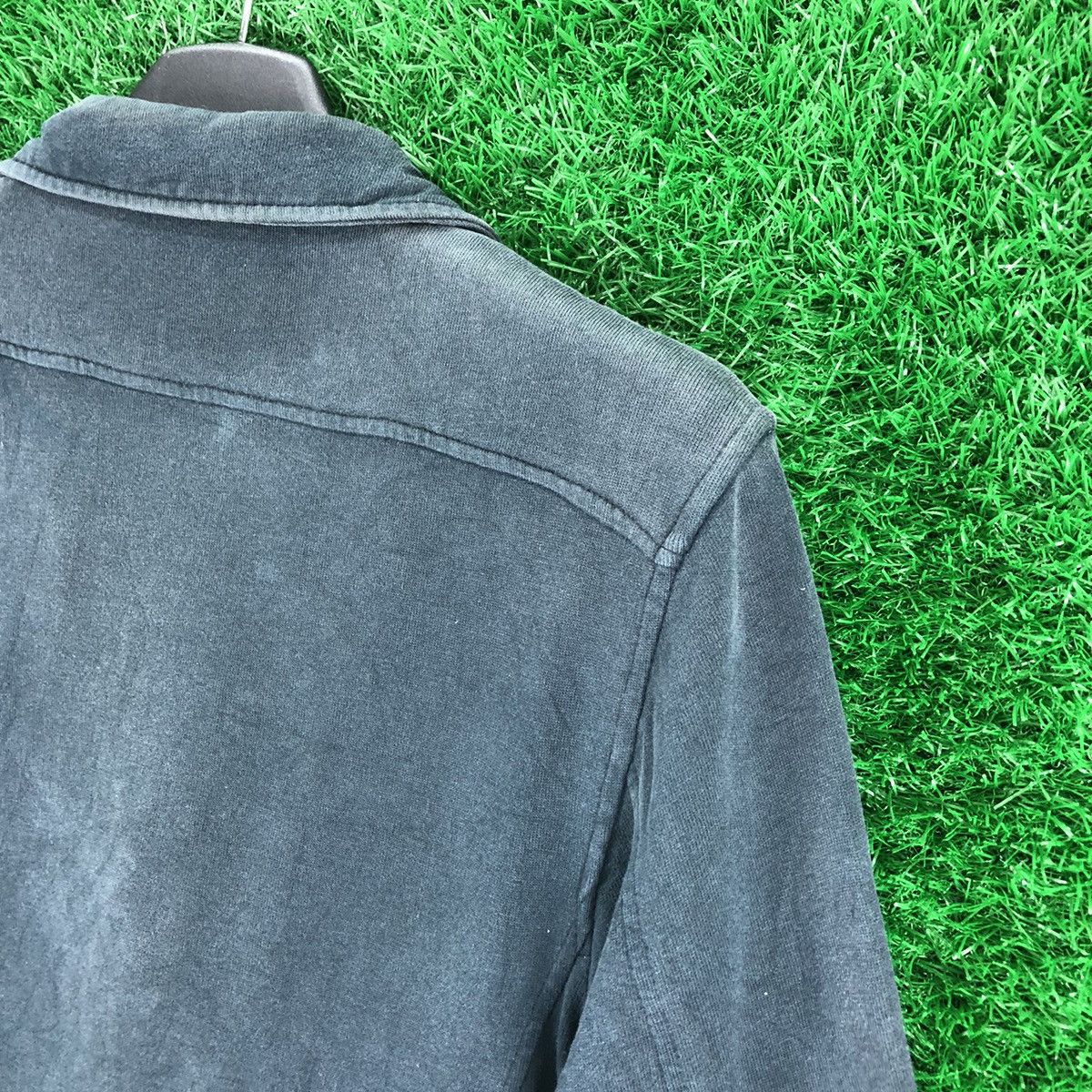 Japanese Brand Vintage Double Collar Cotton Jacket Zipper by Graniph Size US S / EU 44-46 / 1 - 5 Thumbnail