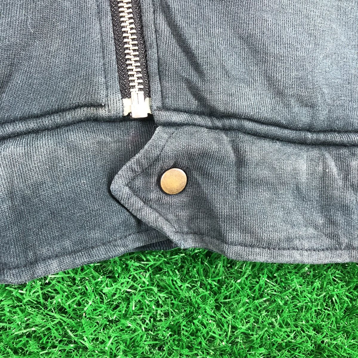 Japanese Brand Vintage Double Collar Cotton Jacket Zipper by Graniph Size US S / EU 44-46 / 1 - 9 Thumbnail