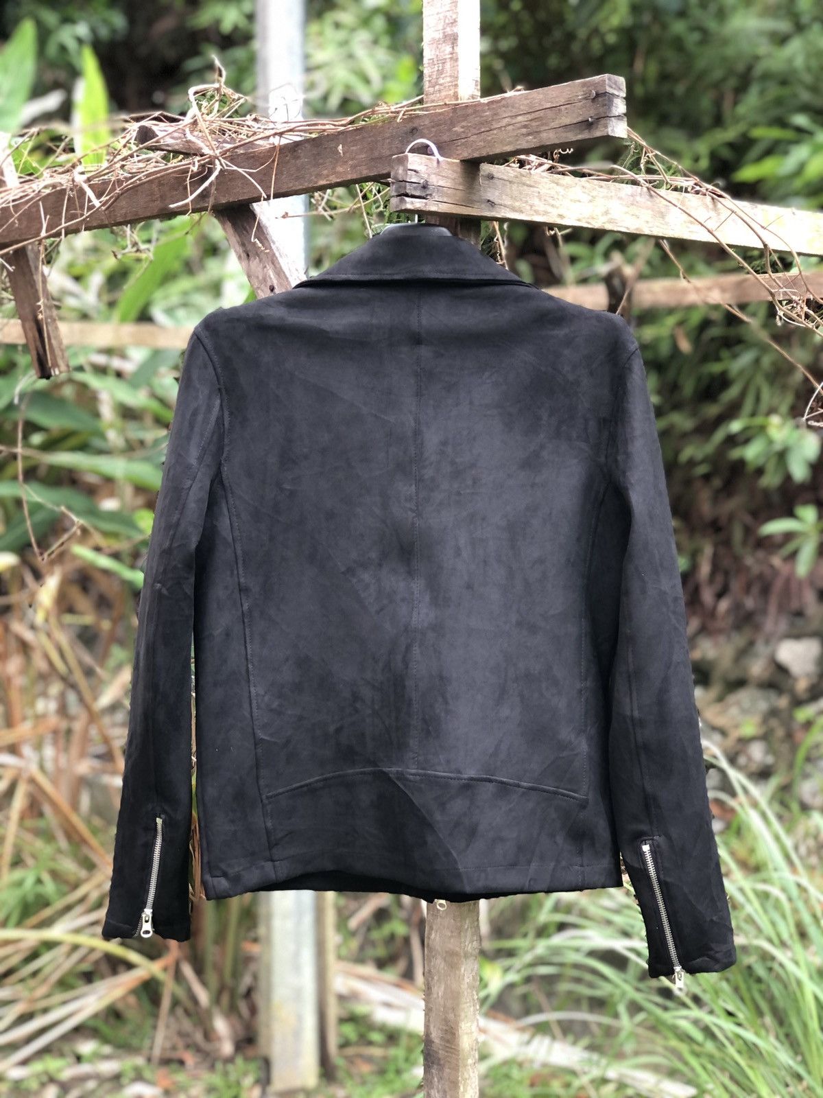 Japanese Brand Vintage Moleskin Double Collar Jacket Punk Style Size US XS / EU 42 / 0 - 4 Thumbnail