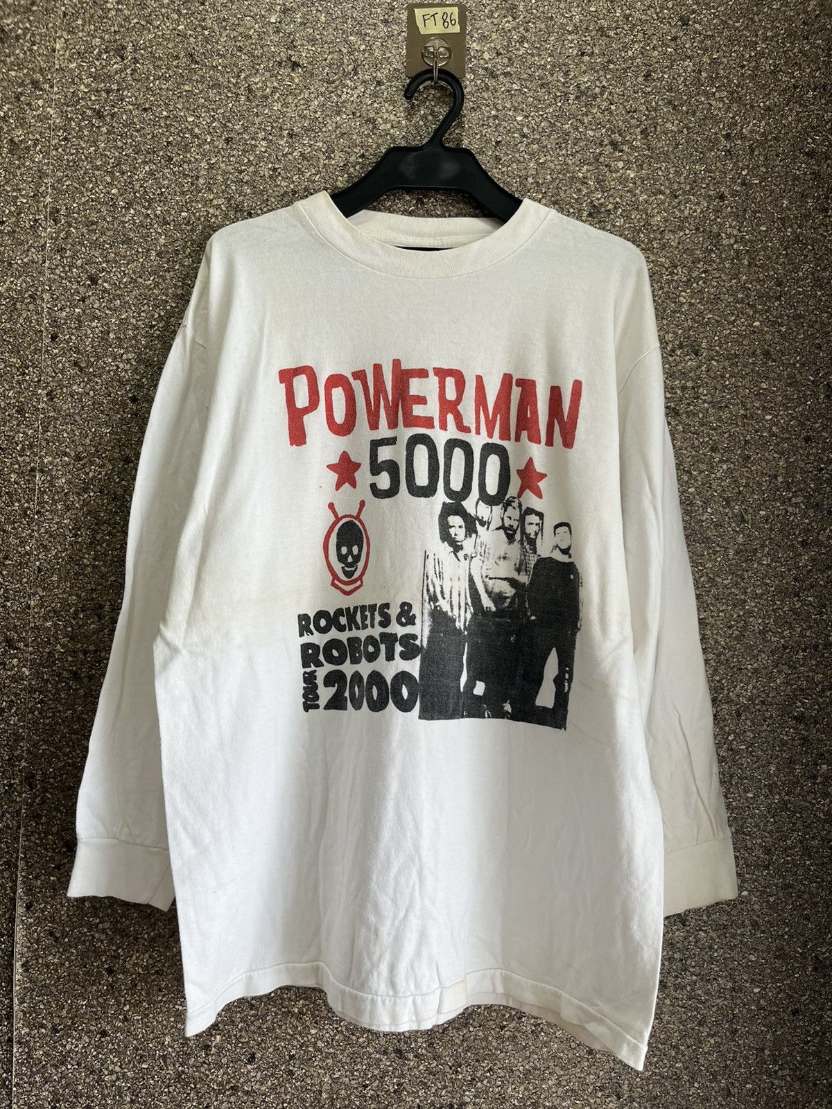 Band Tees × Vintage Powerman ft86 Size US L / EU 52-54 / 3 - 1 Thumbnail