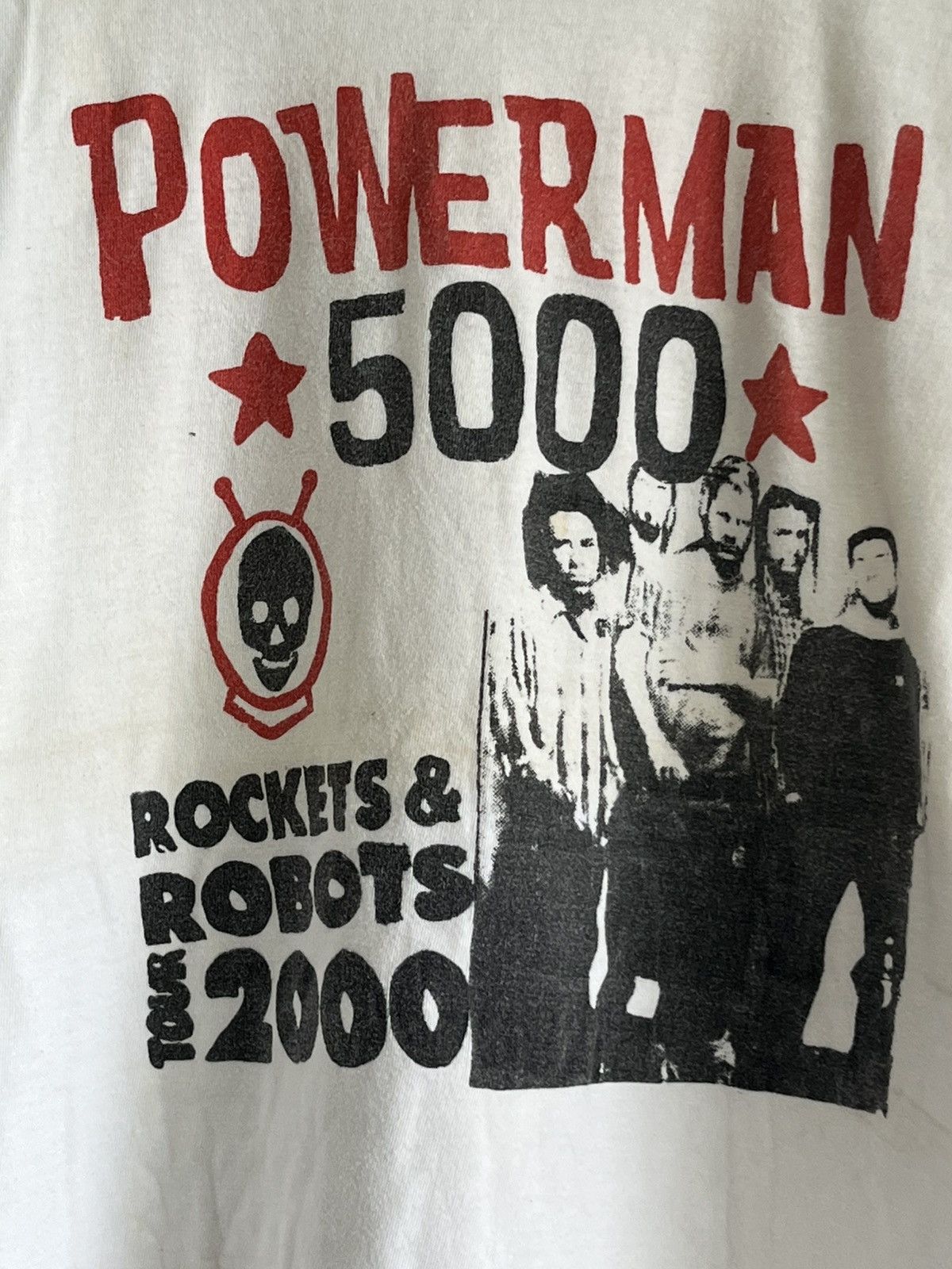 Band Tees × Vintage Powerman ft86 Size US L / EU 52-54 / 3 - 2 Thumbnail