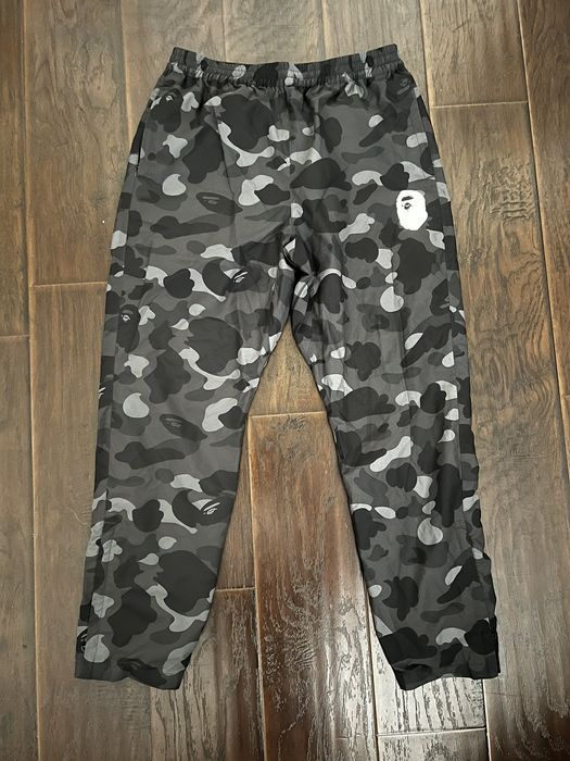 Bape color camo track hot sale pants