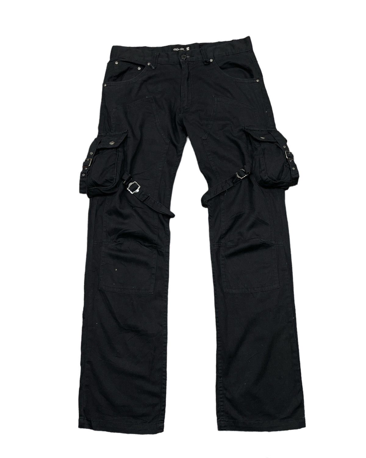 image of 20471120 x Beauty Beast Vintage Bike Star Bondage Pant Utility Multipockets in Black (Size 33)