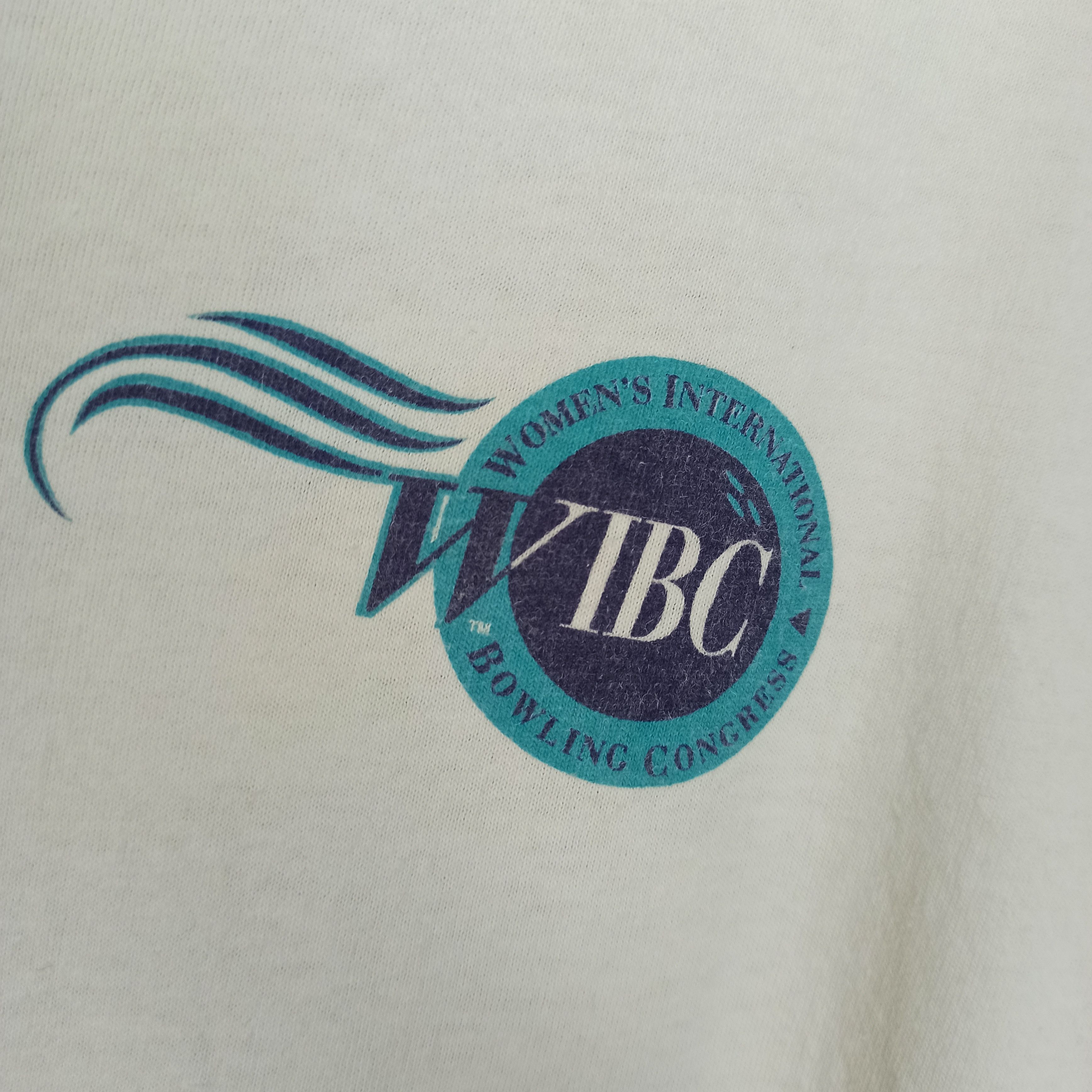 Hanes Vintage Strike Ten Bowling "WIBC" Tshirt Size US XL / EU 56 / 4 - 8 Thumbnail