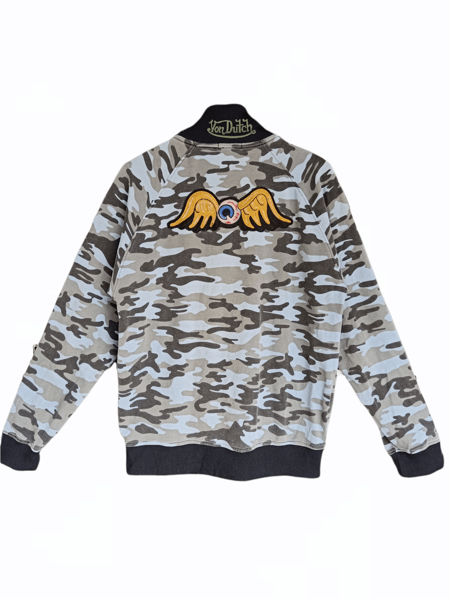 Vintage × Von Dutch Rare Flying Eyes Von Dutch Camo Design Size US M / EU 48-50 / 2 - 1 Thumbnail