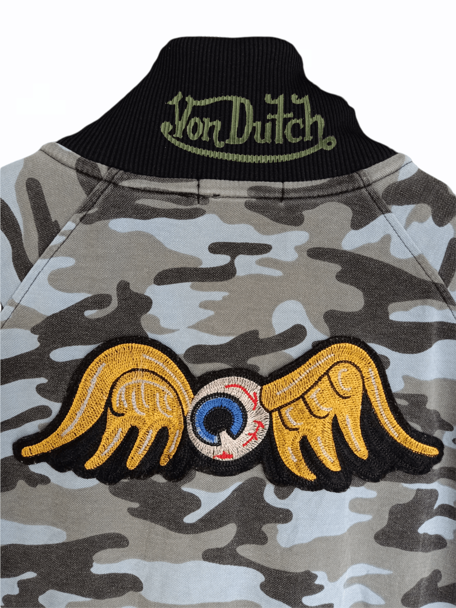 Vintage × Von Dutch Rare Flying Eyes Von Dutch Camo Design Size US M / EU 48-50 / 2 - 4 Thumbnail