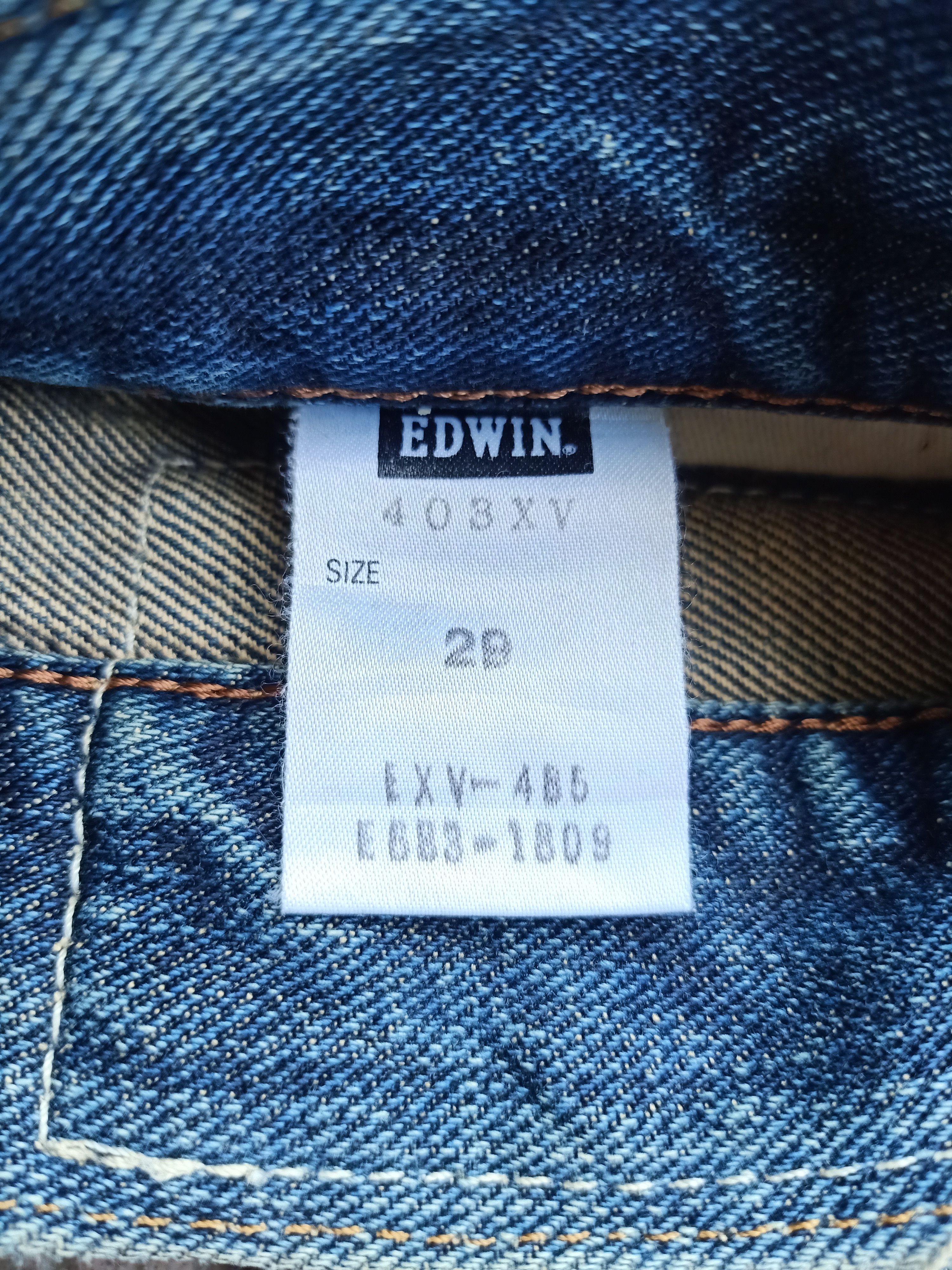Edwin × Vintage Distress Edwin Jeans Made in Japan Size US 33 - 8 Thumbnail