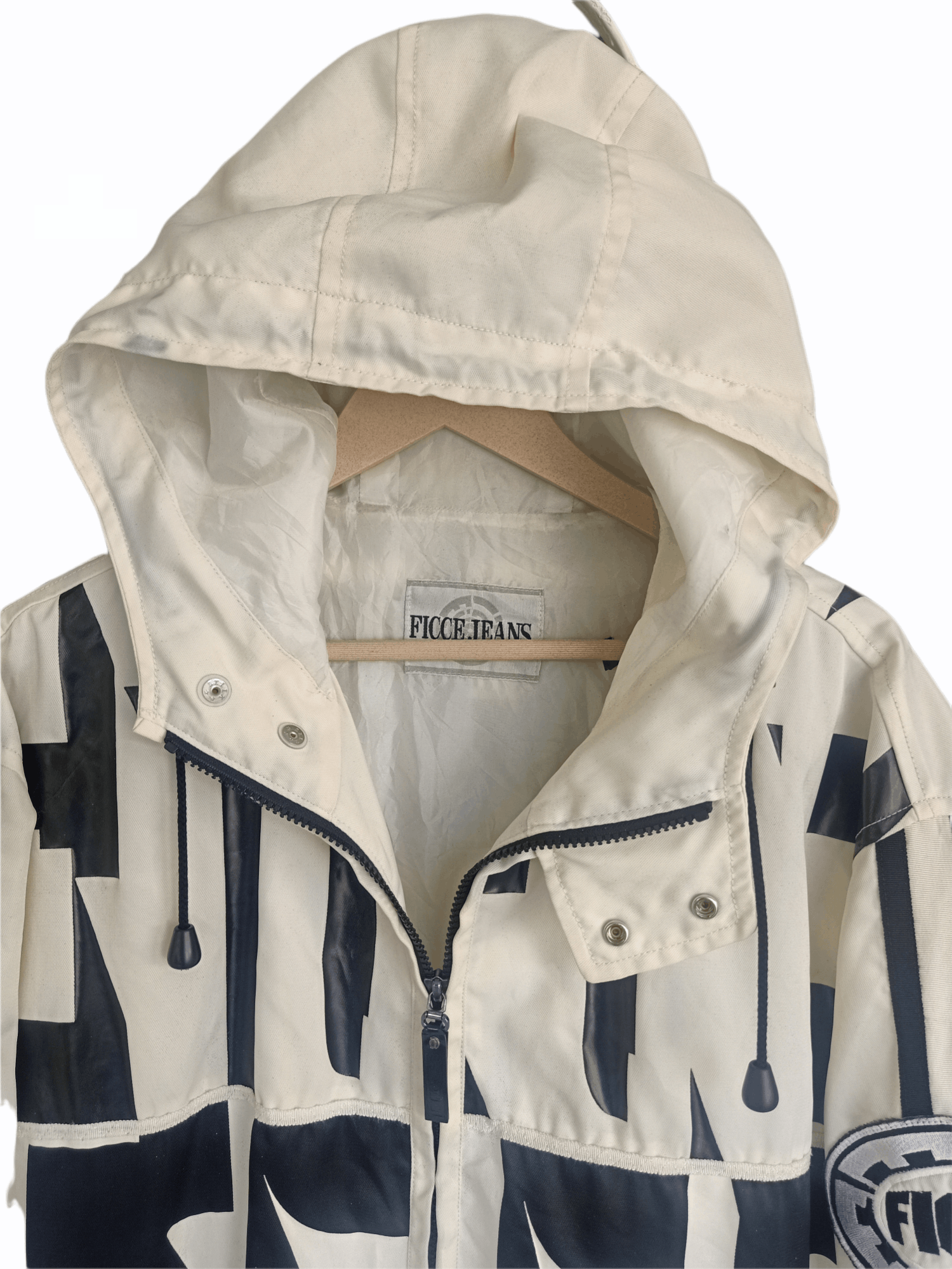Designer × Japanese Brand Vtg Fiecce Uomo Light Jacket Size US XL / EU 56 / 4 - 2 Thumbnail