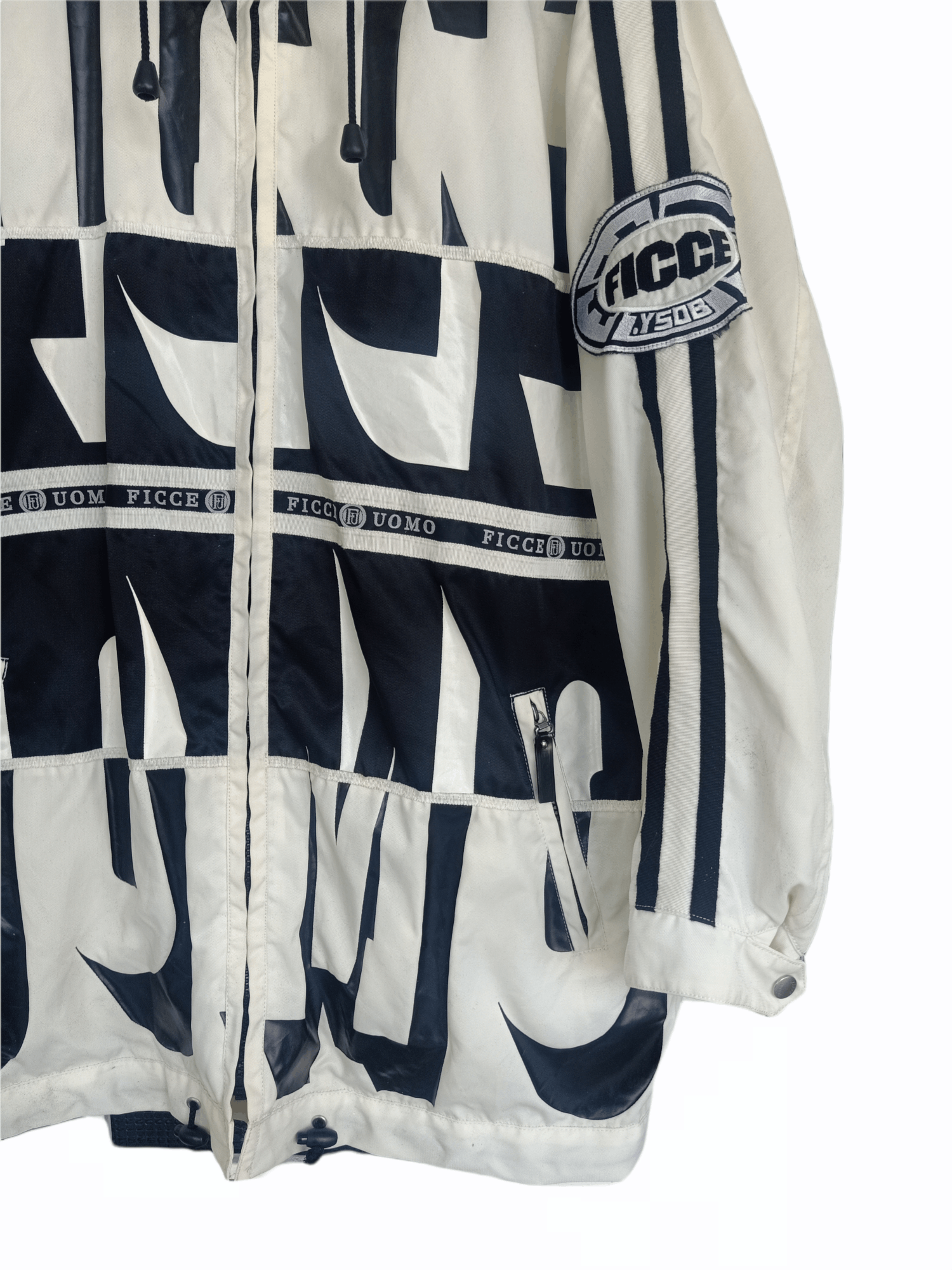 Designer × Japanese Brand Vtg Fiecce Uomo Light Jacket Size US XL / EU 56 / 4 - 3 Thumbnail