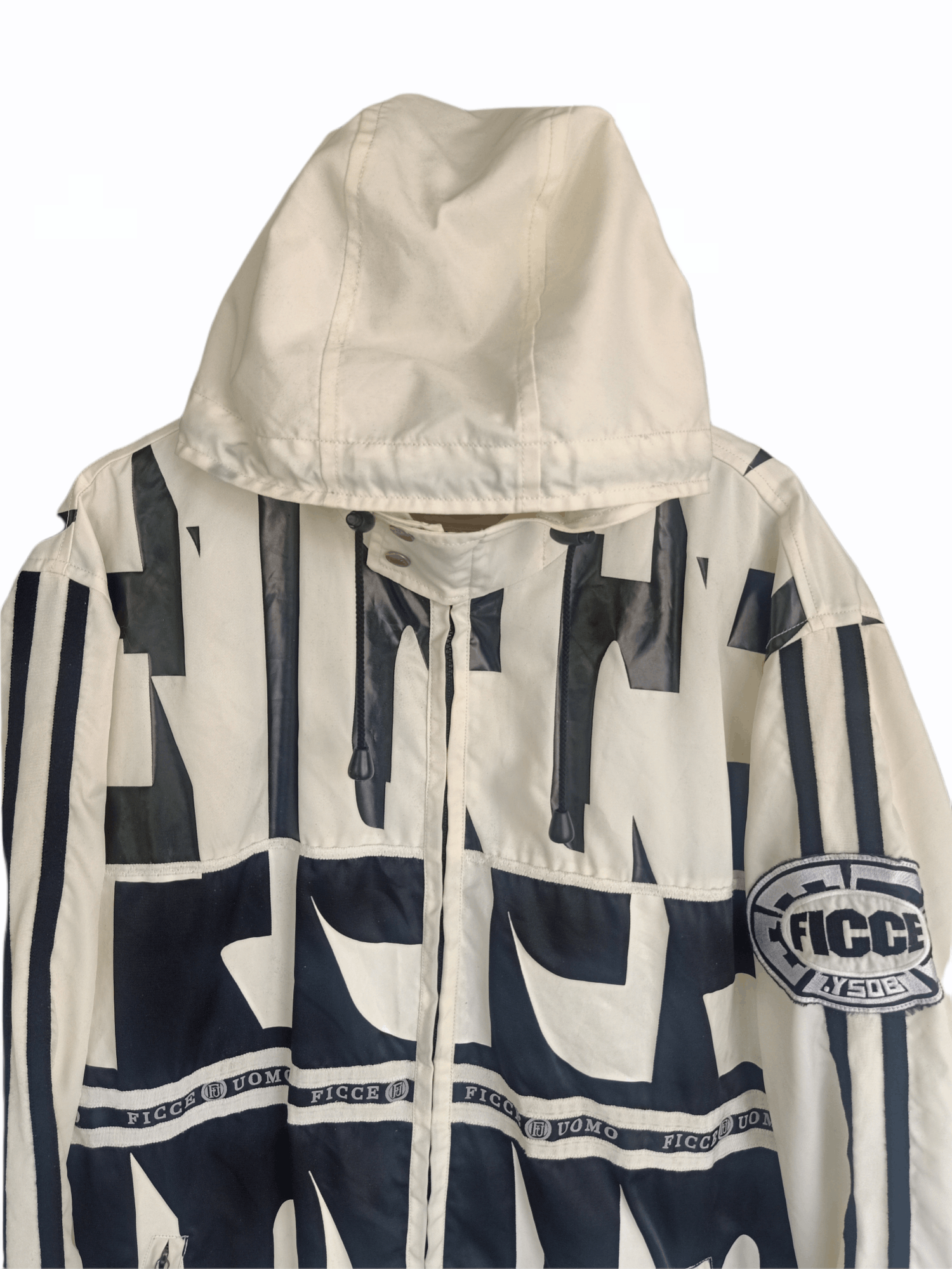 Designer × Japanese Brand Vtg Fiecce Uomo Light Jacket Size US XL / EU 56 / 4 - 4 Thumbnail