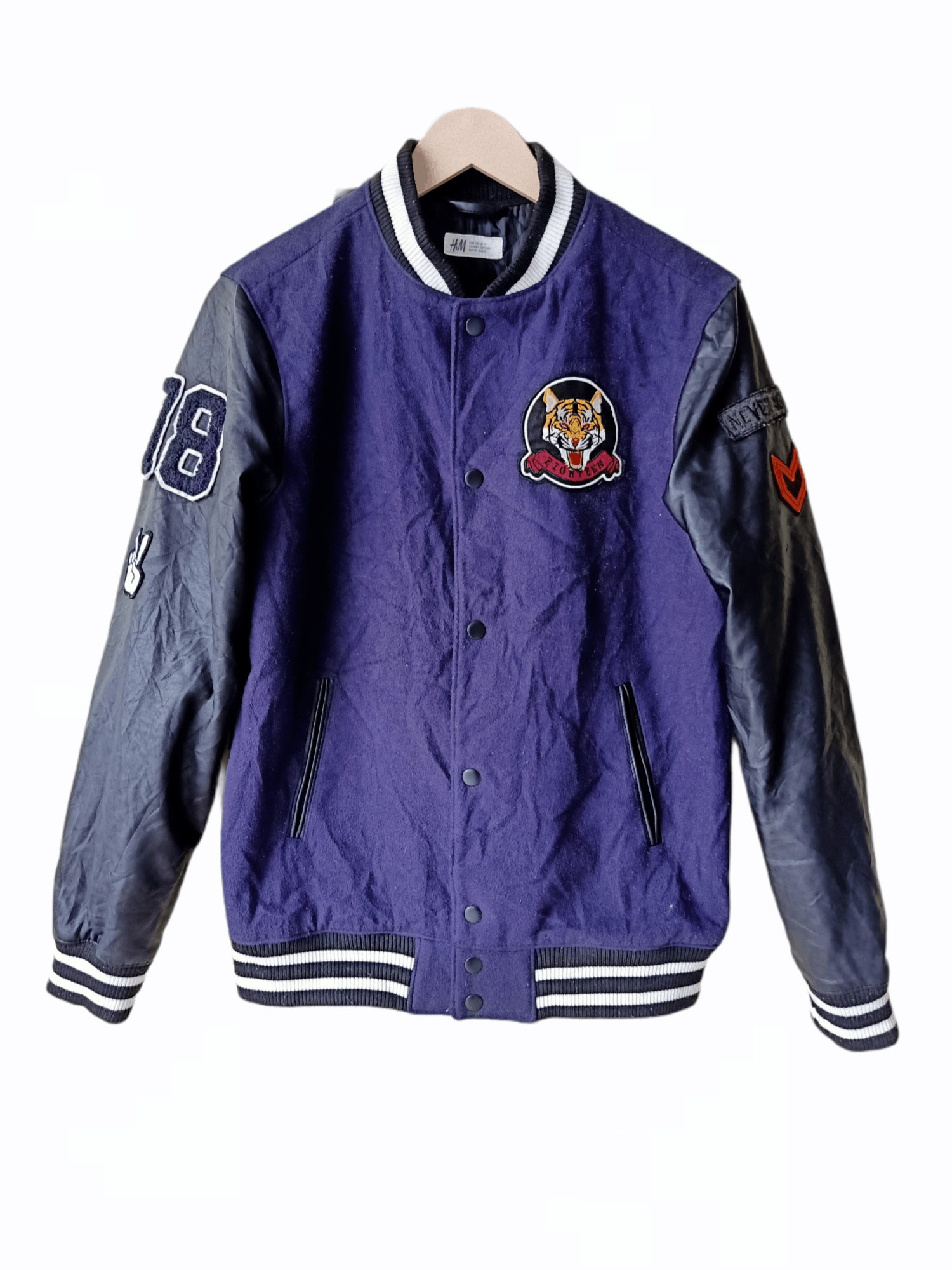 SOMEIT : H.M VINTAGE VARSITY JACKET◇L◇黒 SOMEIT : H.M VINTAGE VARSITY JACKET◇L◇黒 Pin page