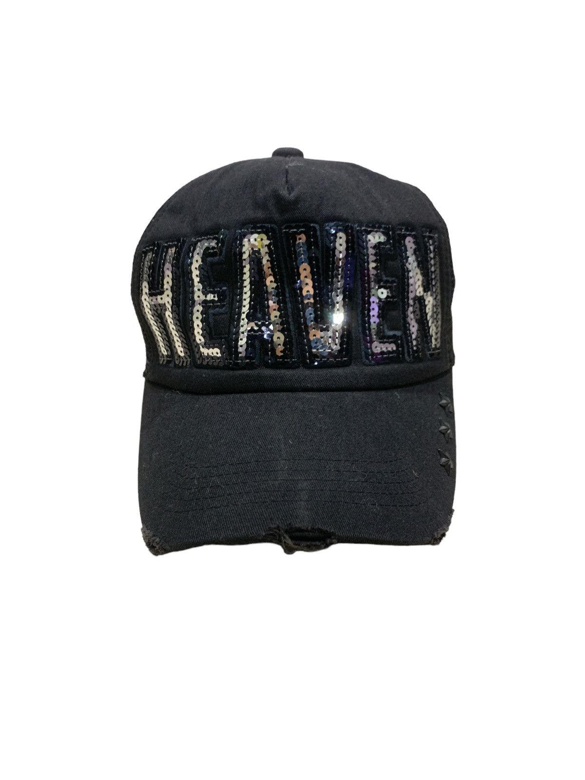 Japanese Brand DIAVLO HEAVEN DISTRESSED LOOKED CAP Size ONE SIZE - 1 Thumbnail
