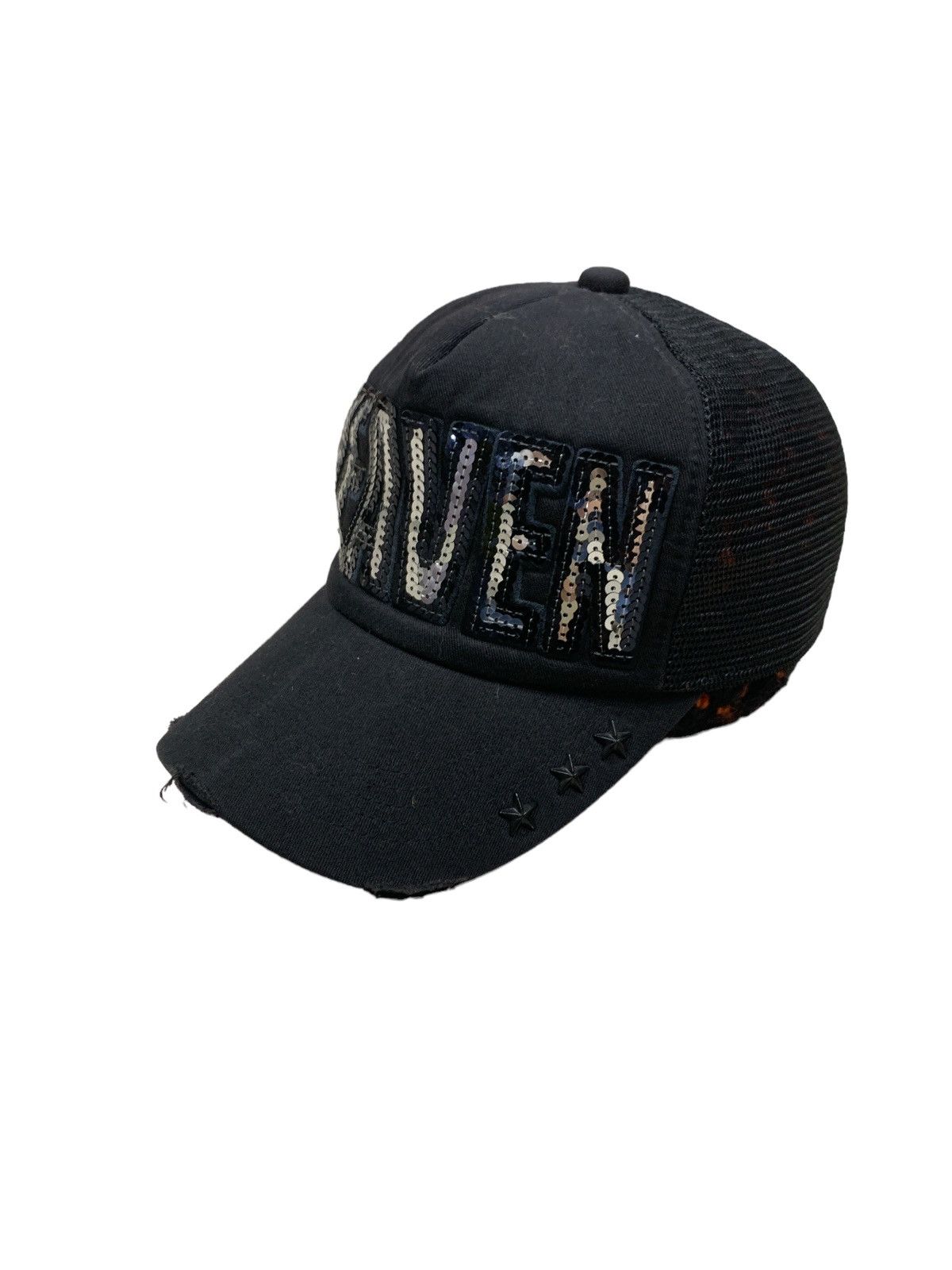 Japanese Brand DIAVLO HEAVEN DISTRESSED LOOKED CAP Size ONE SIZE - 2 Thumbnail